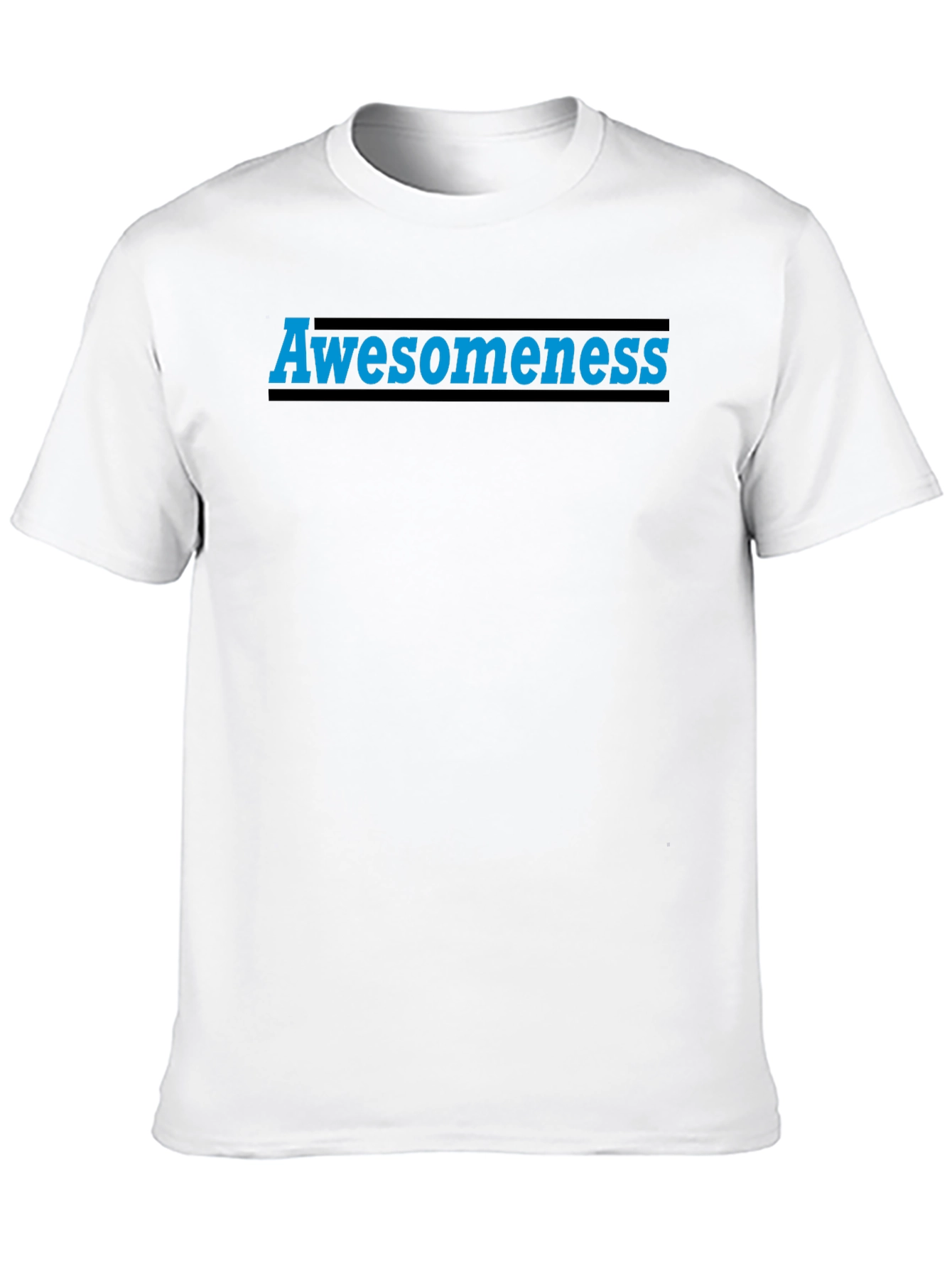 Awesomeness Graphic Tee - Black Unisex T-Shirt