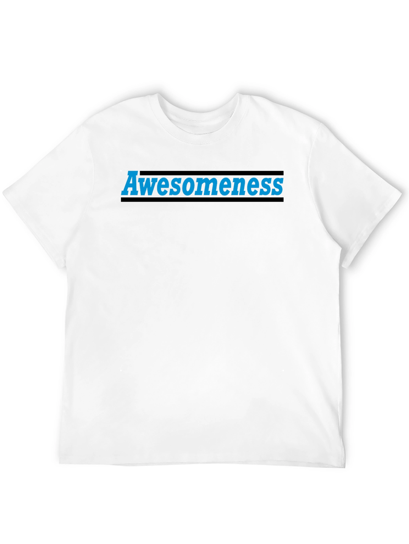 Awesomeness Graphic Tee - Black Unisex T-Shirt