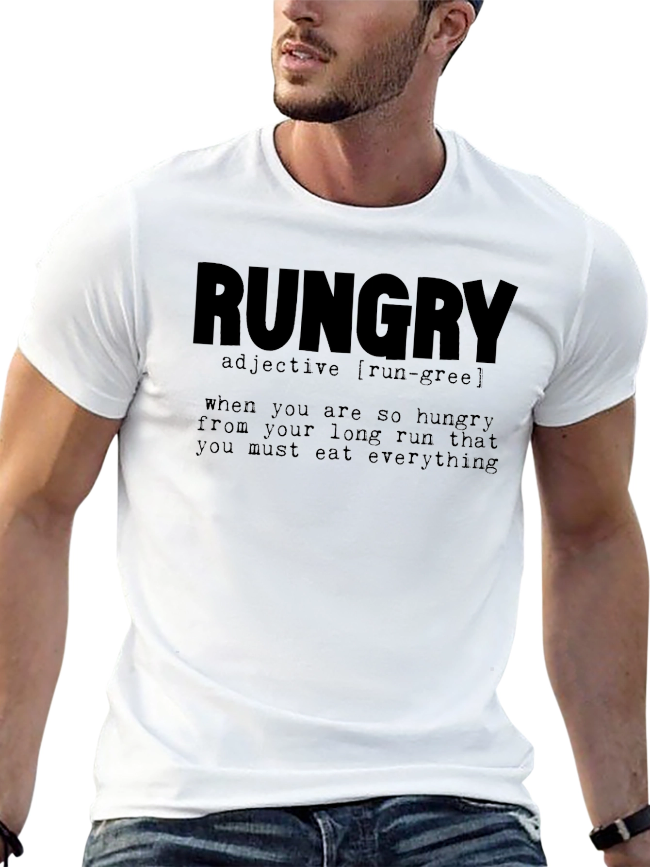 RUNGry Definition T-Shirt - Funny Running Humor