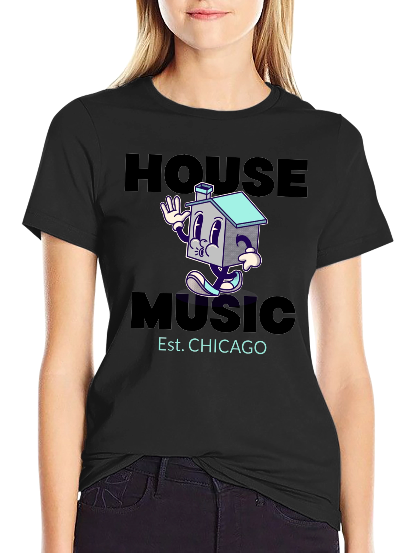 House Music Chicago Graphic T-Shirt