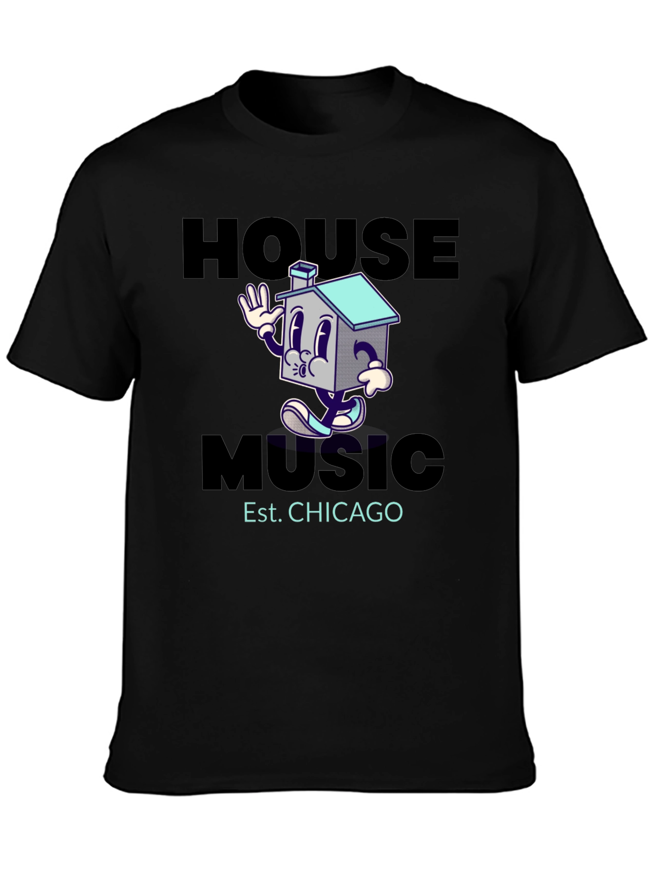 House Music Chicago Graphic T-Shirt