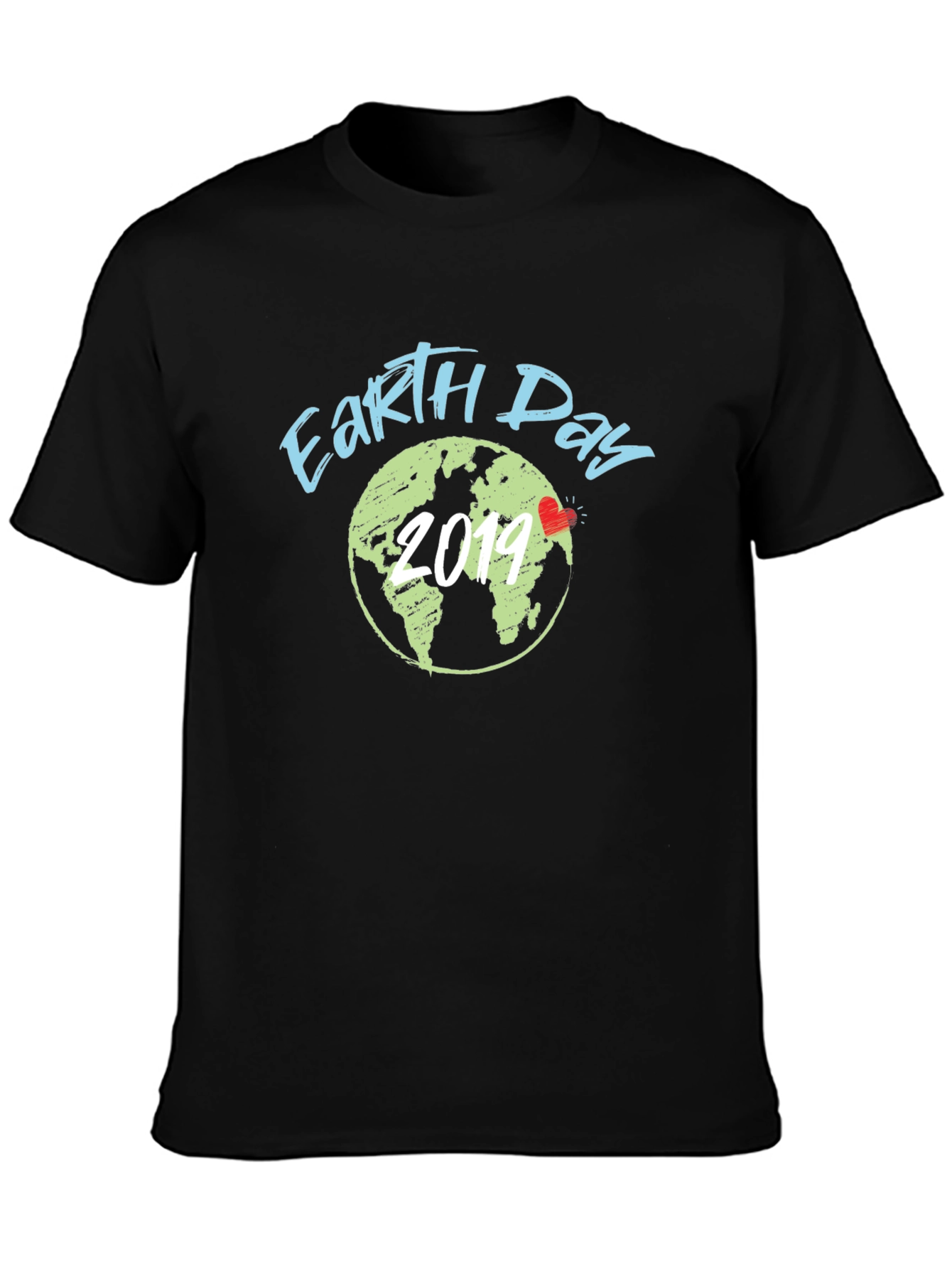 Earth Day 2019 Black T-Shirt