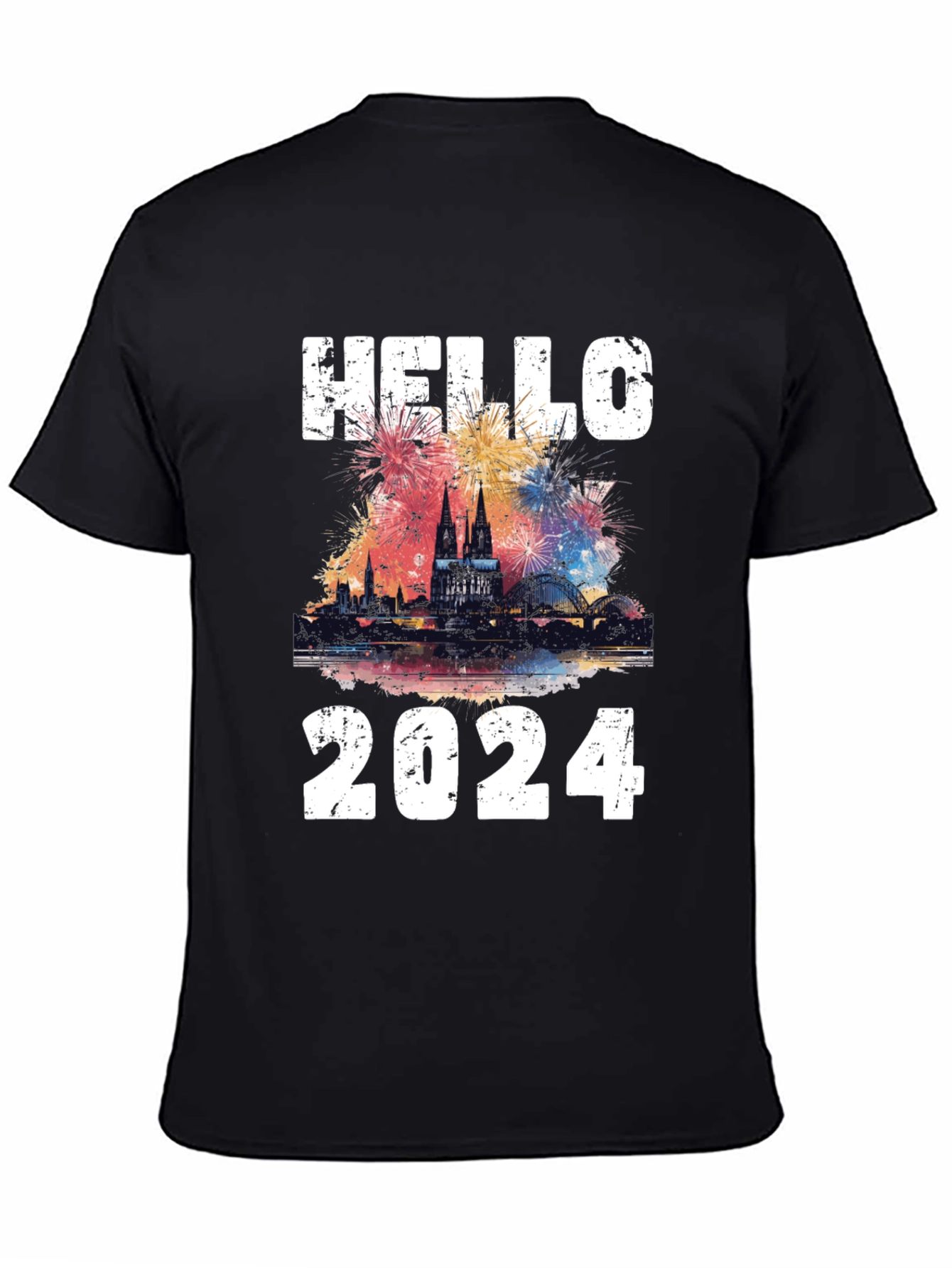 Hello 2024 New Year Celebration T-Shirt