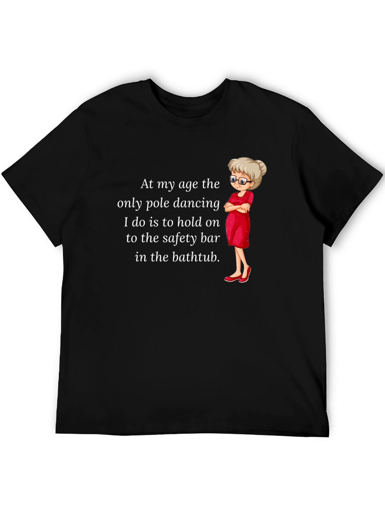 Funny Pole Dancing T-Shirt for Grandmas