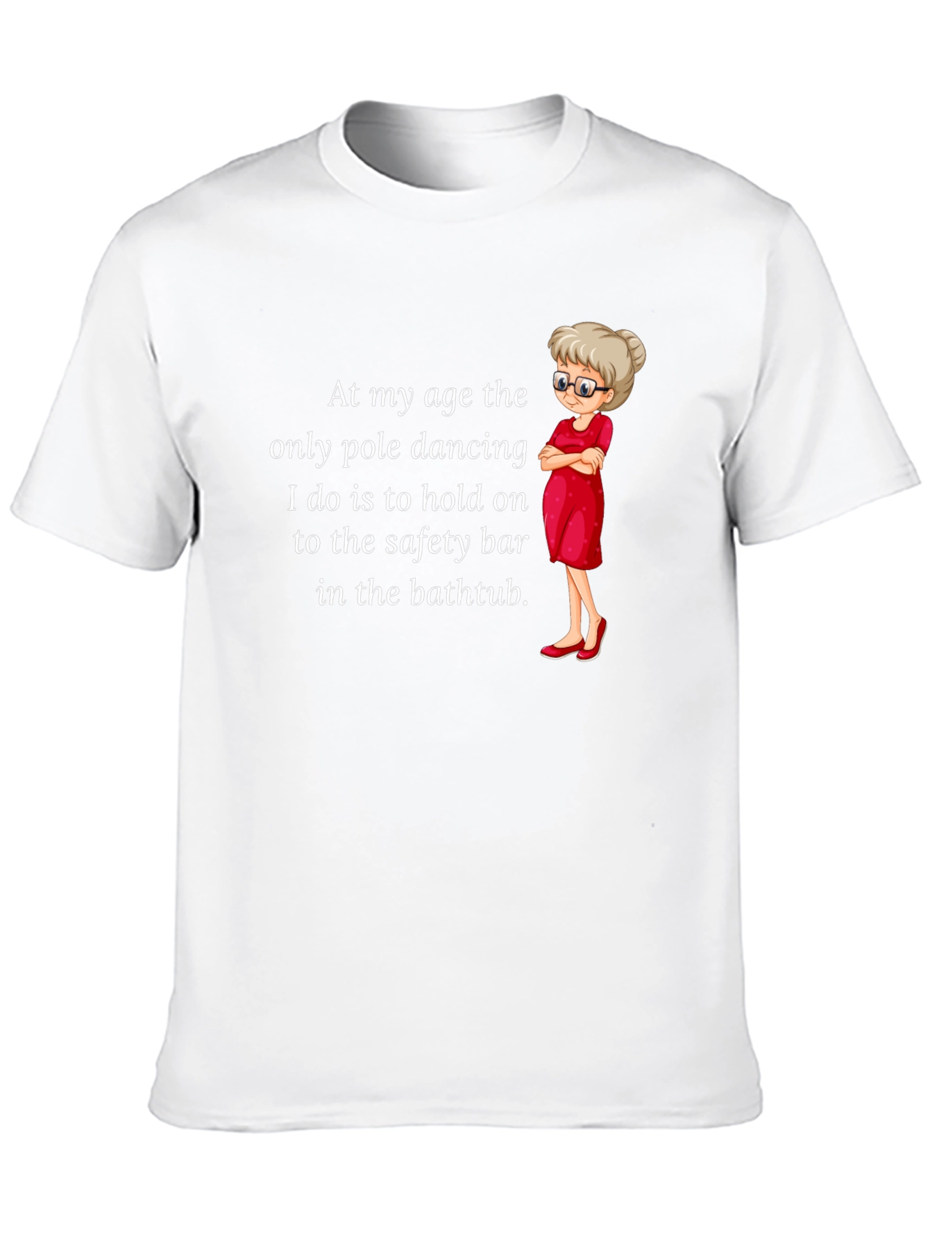 Funny Pole Dancing T-Shirt for Grandmas