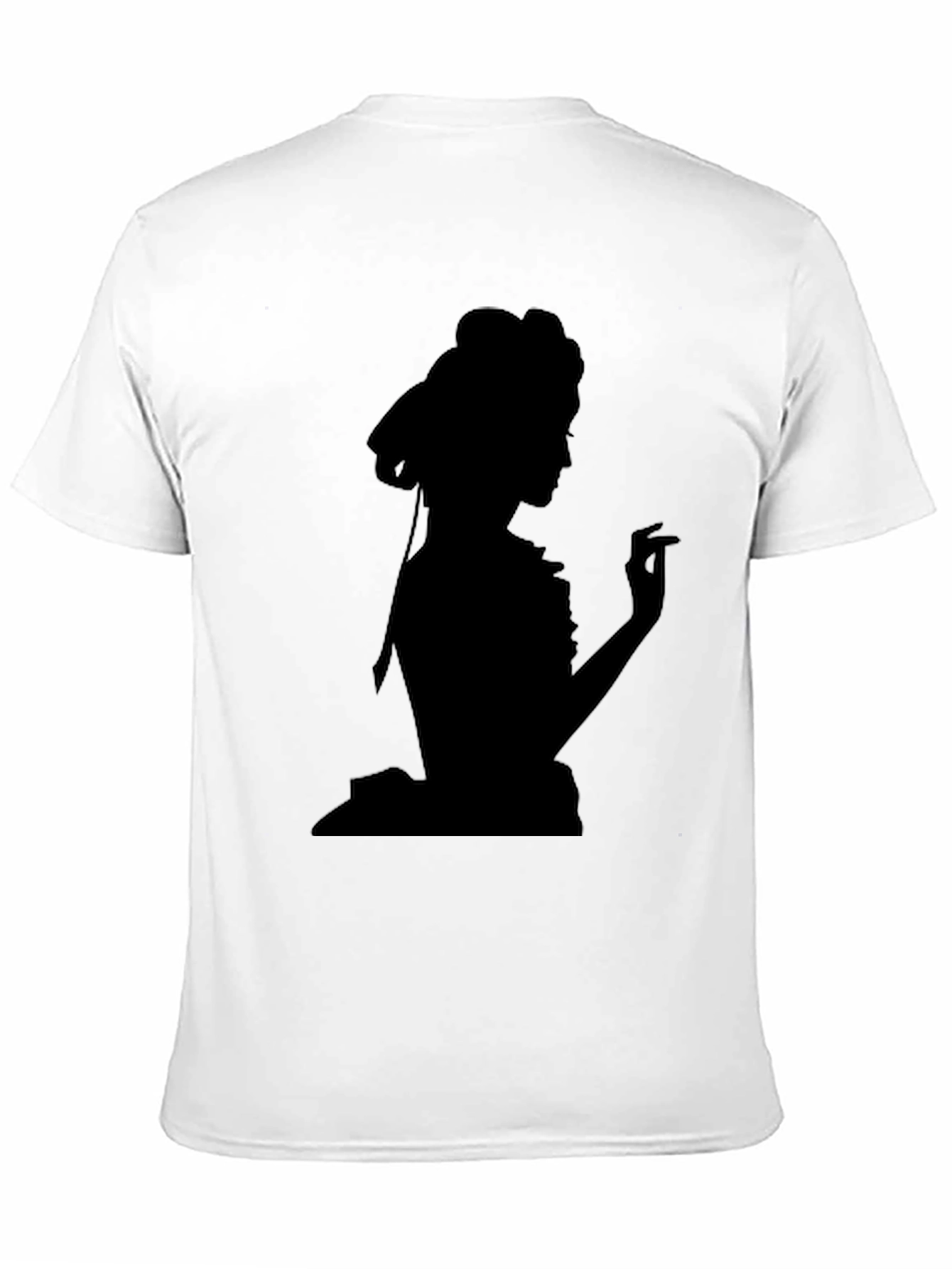 Silhouette Lady Black T-Shirt