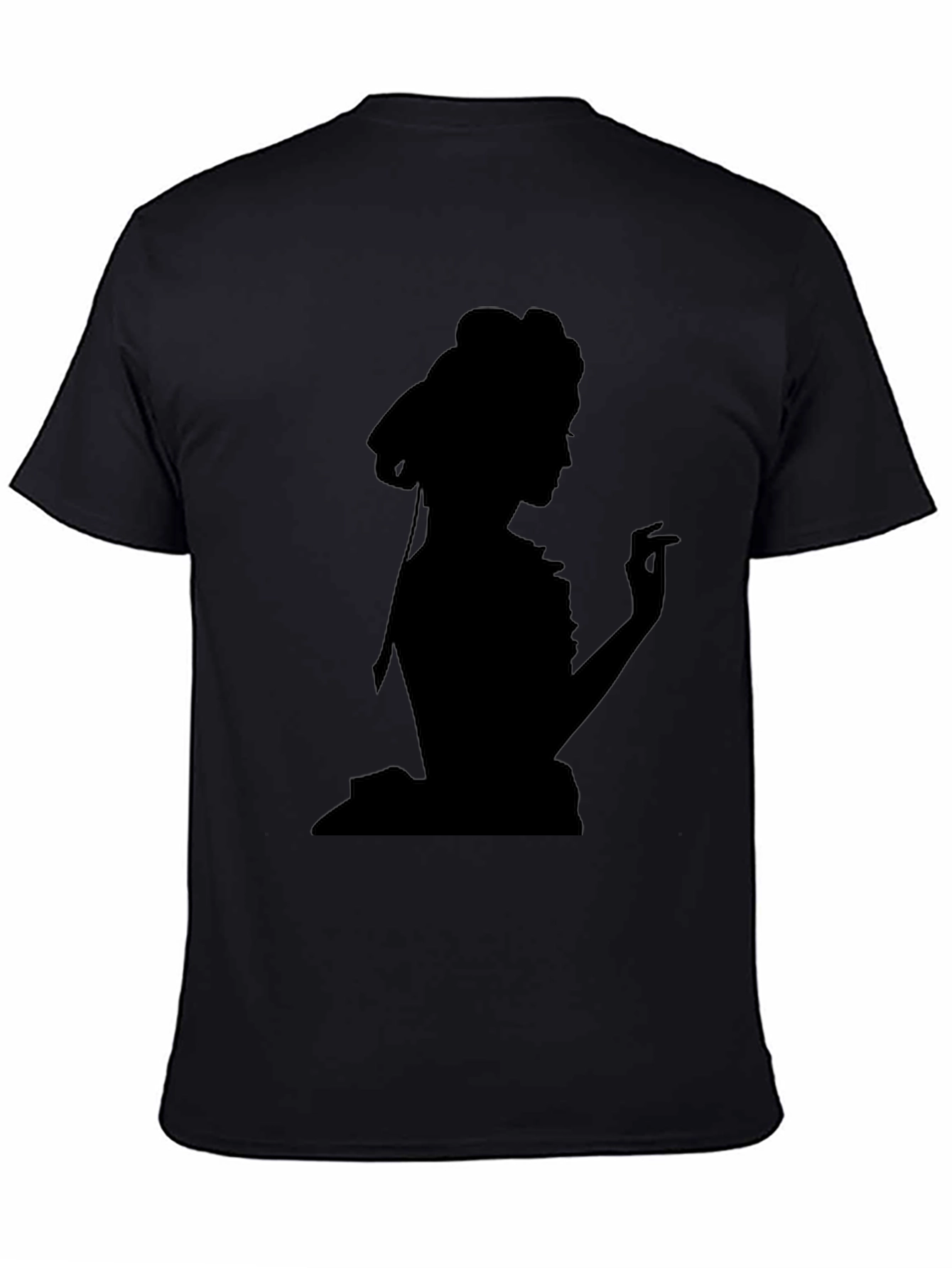 Silhouette Lady Black T-Shirt