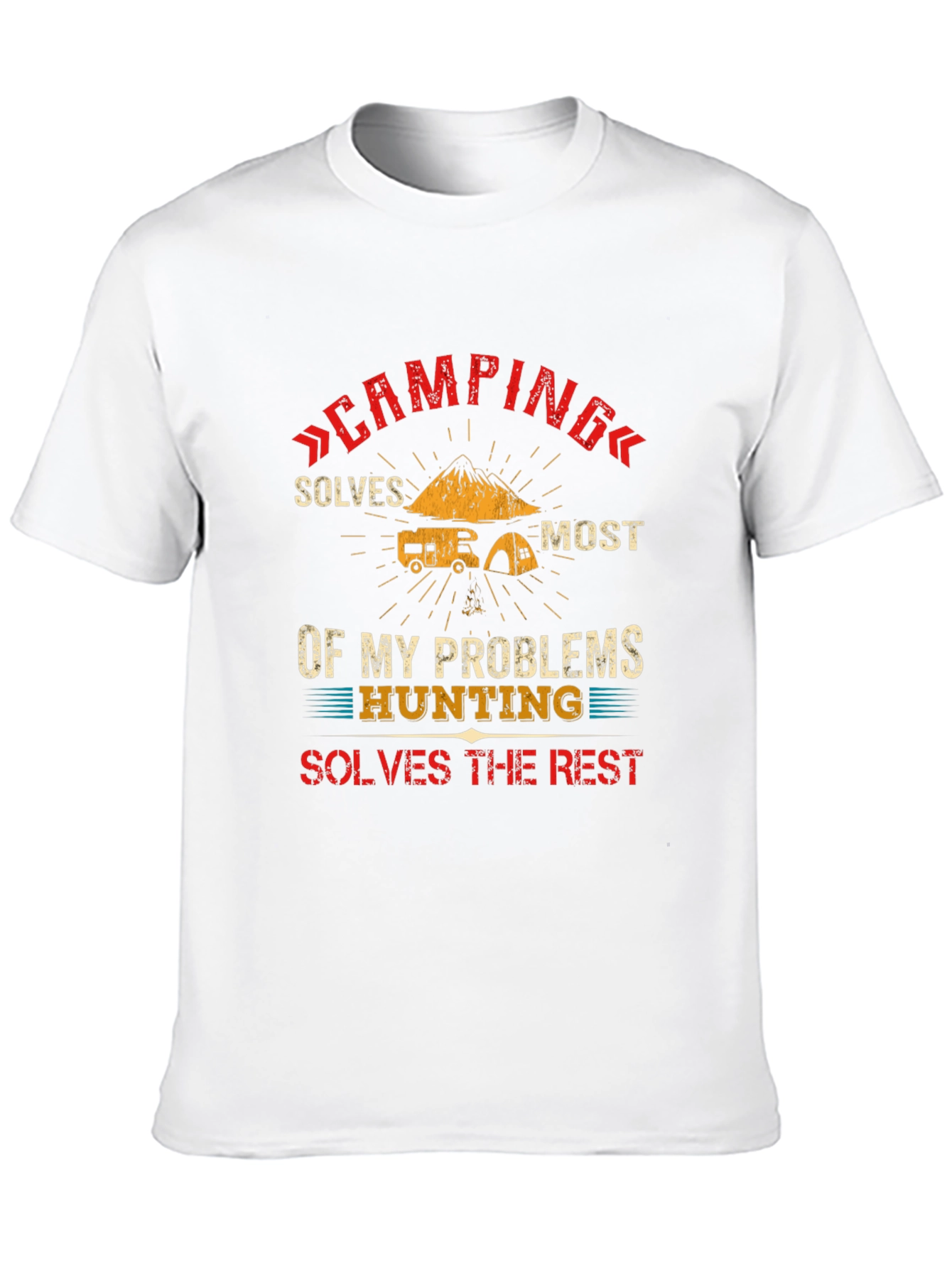 Camping & Hunting Solve Problems T-Shirt