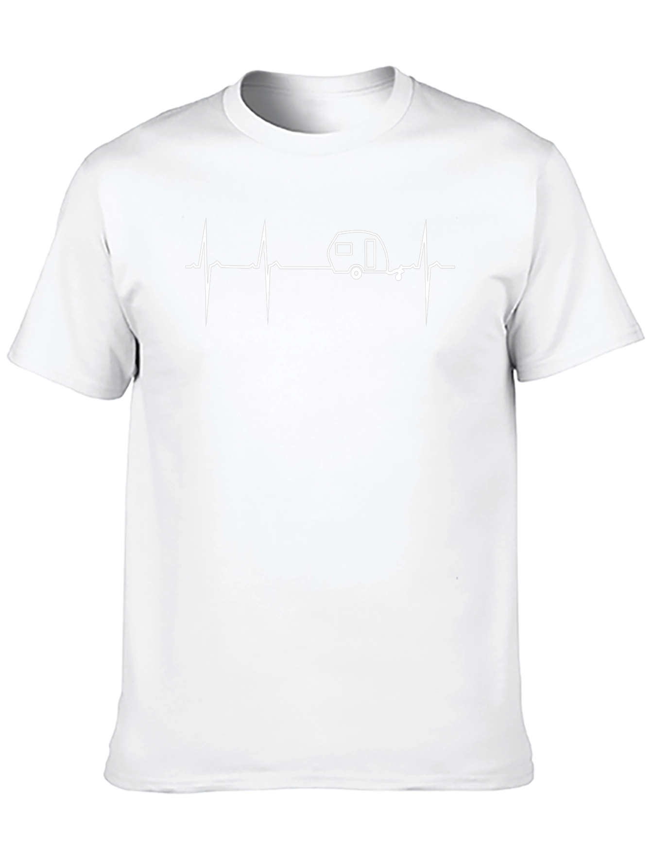 Camper Heartbeat T-Shirt - Camping Life