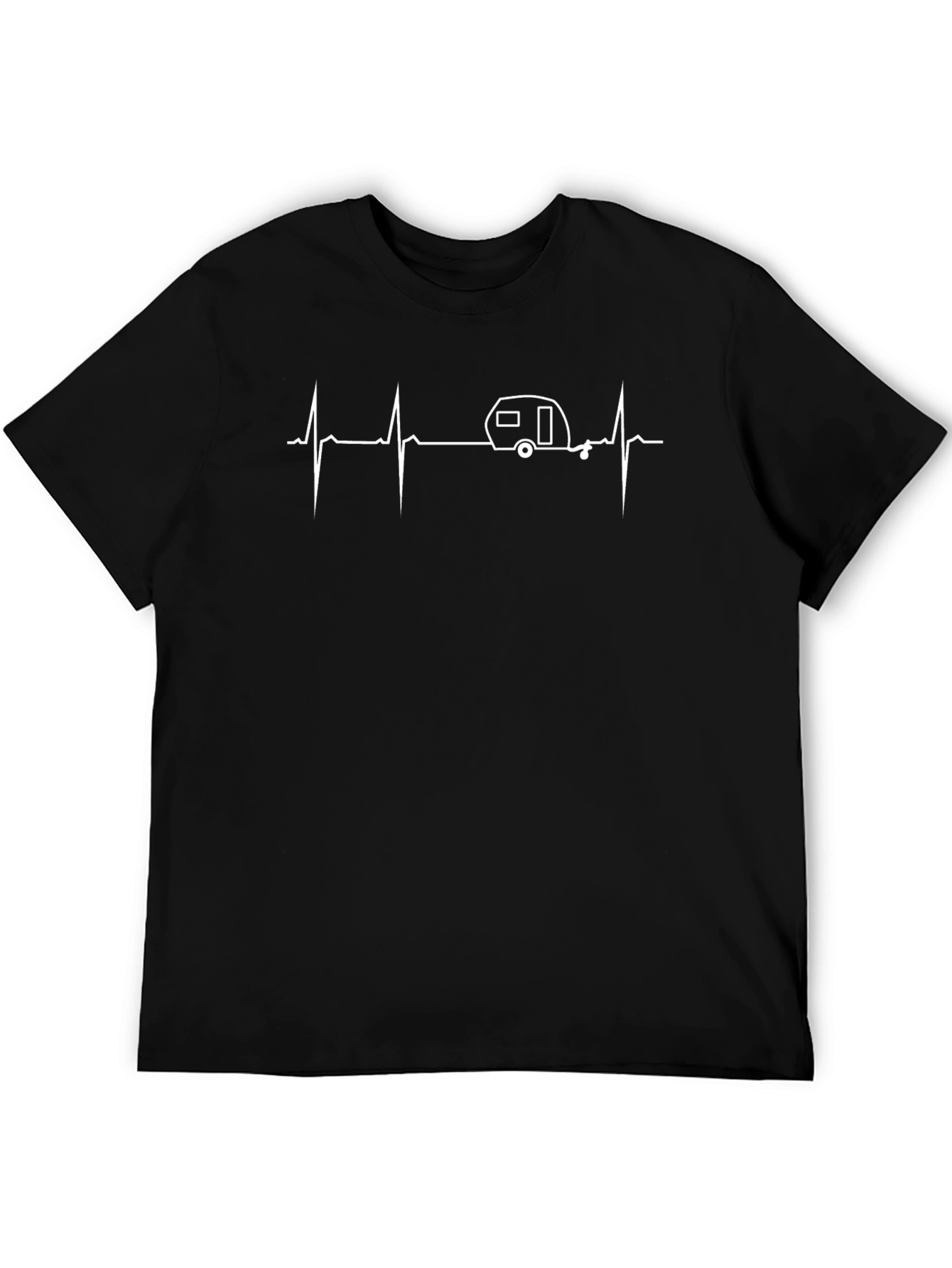 Camper Heartbeat T-Shirt - Camping Life