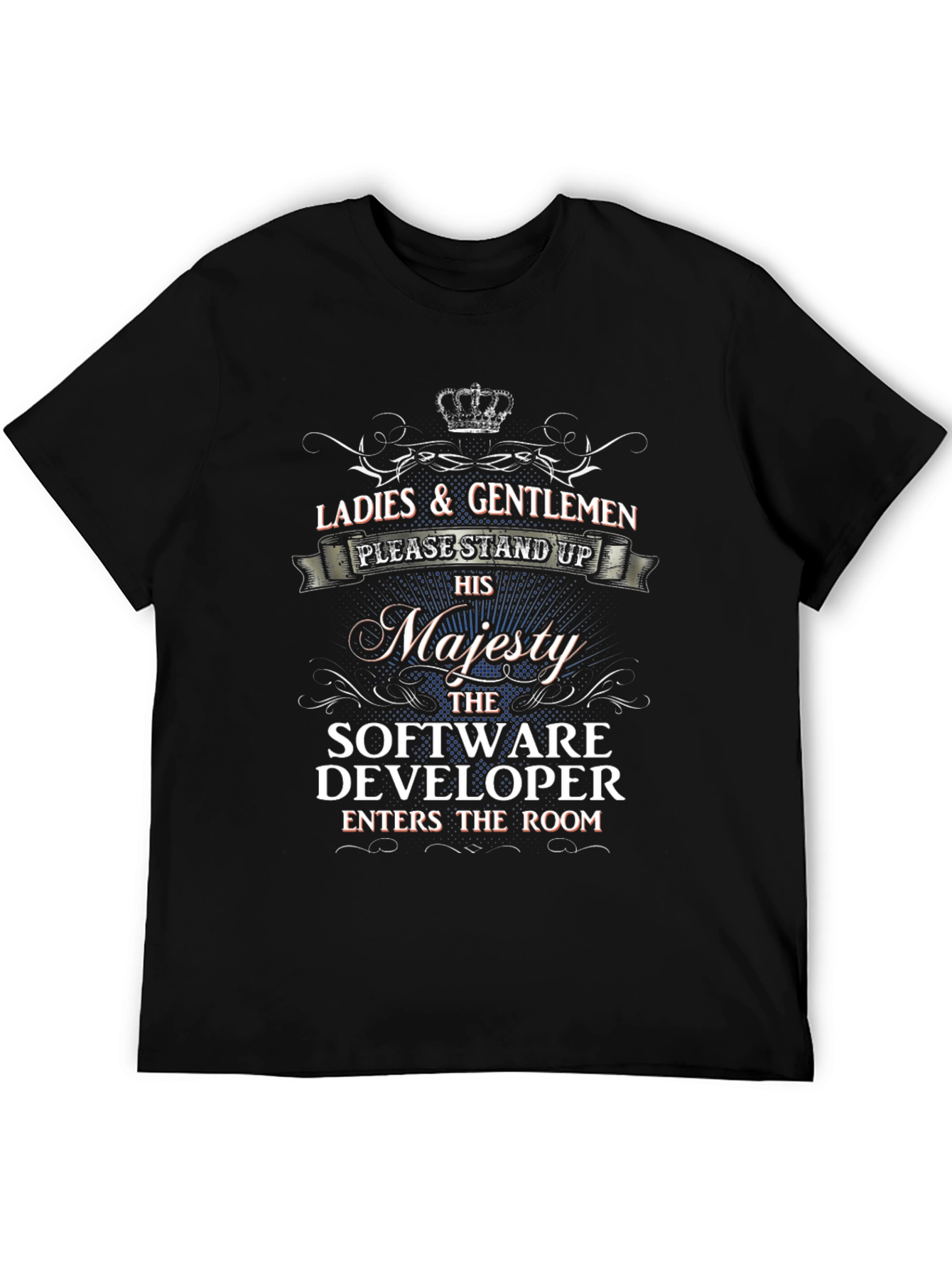 His Majesty Software Developer T-Shirt
