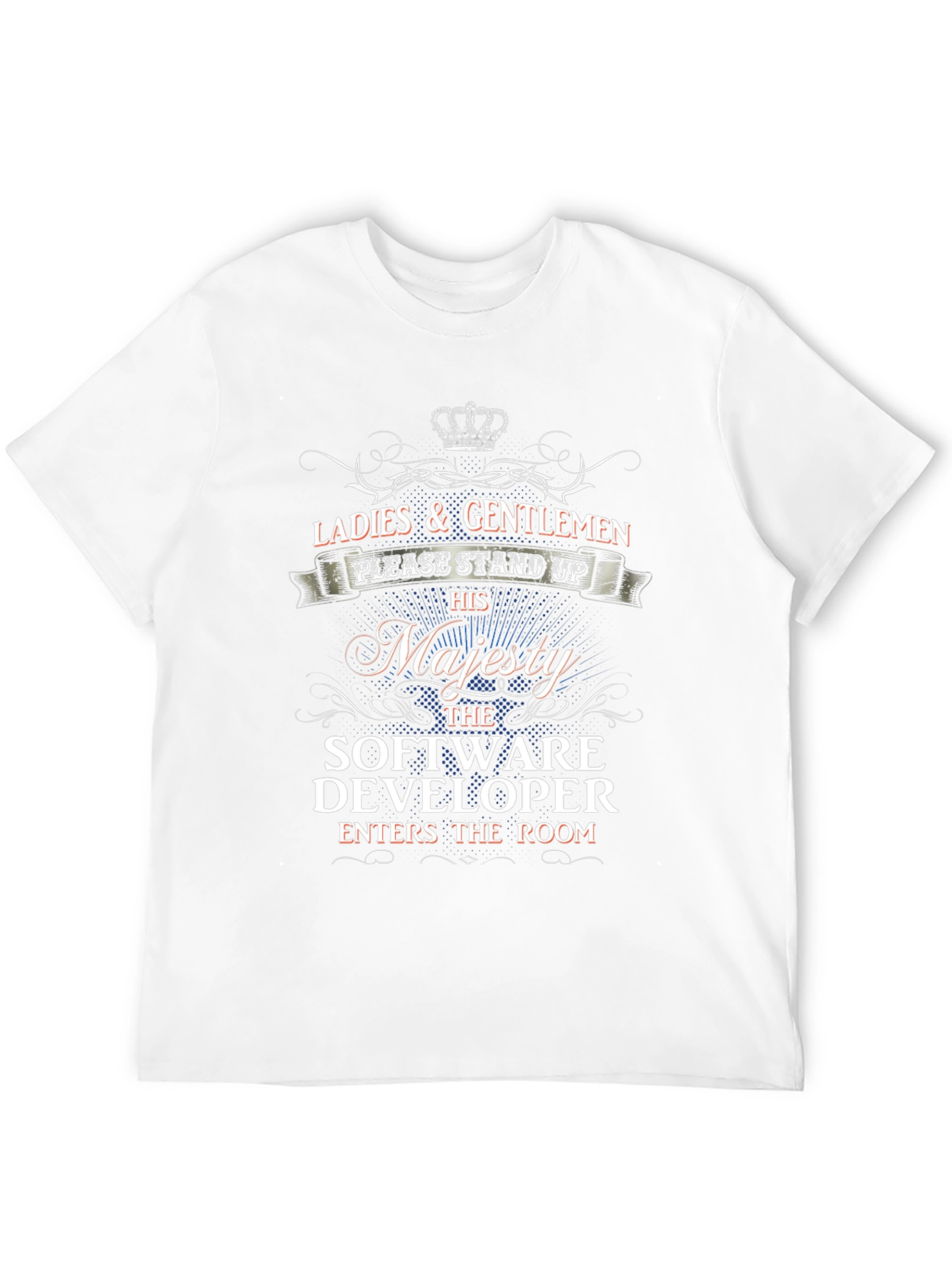 His Majesty Software Developer T-Shirt