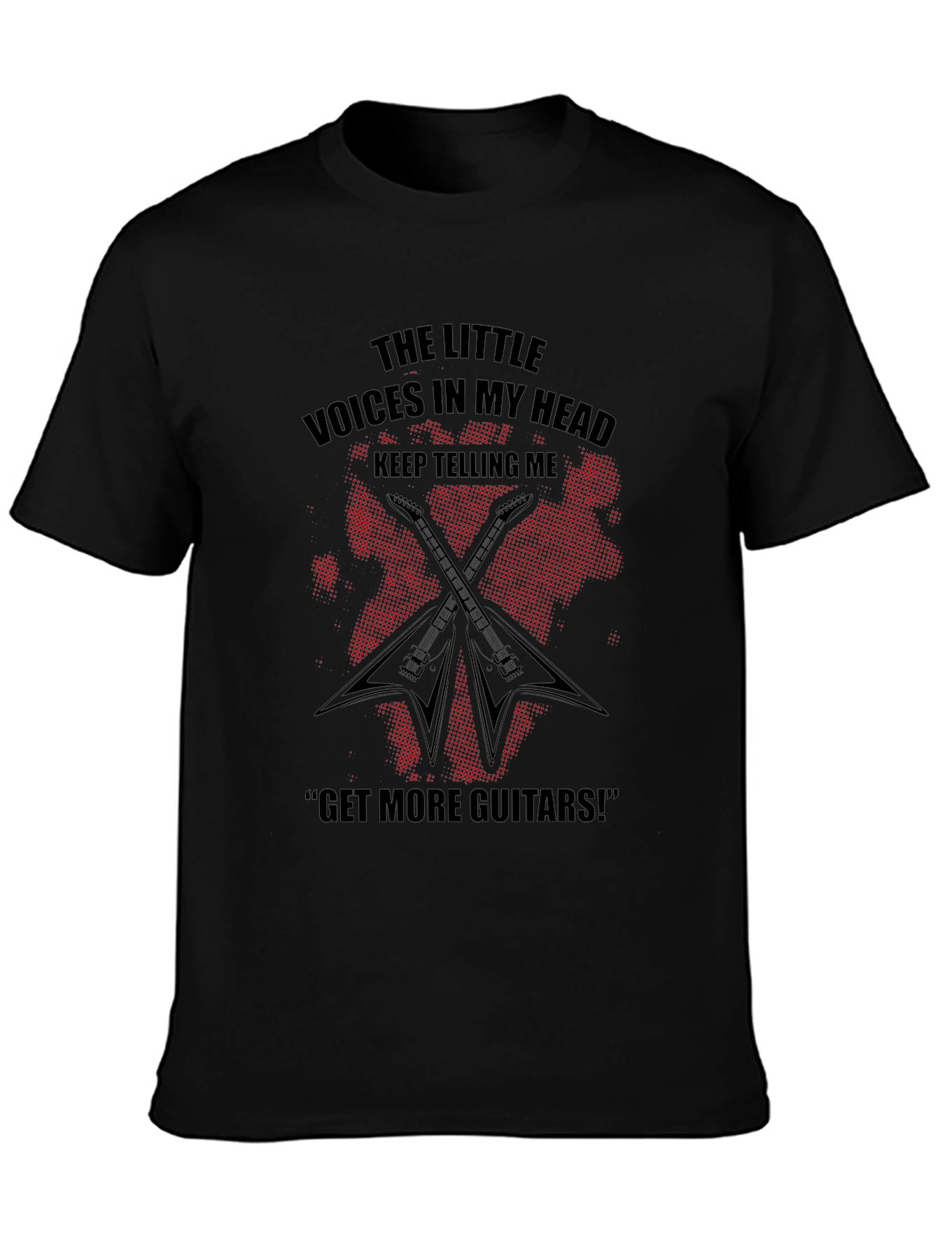 Guitarist T-Shirt: Little Voices Get More Guitars!