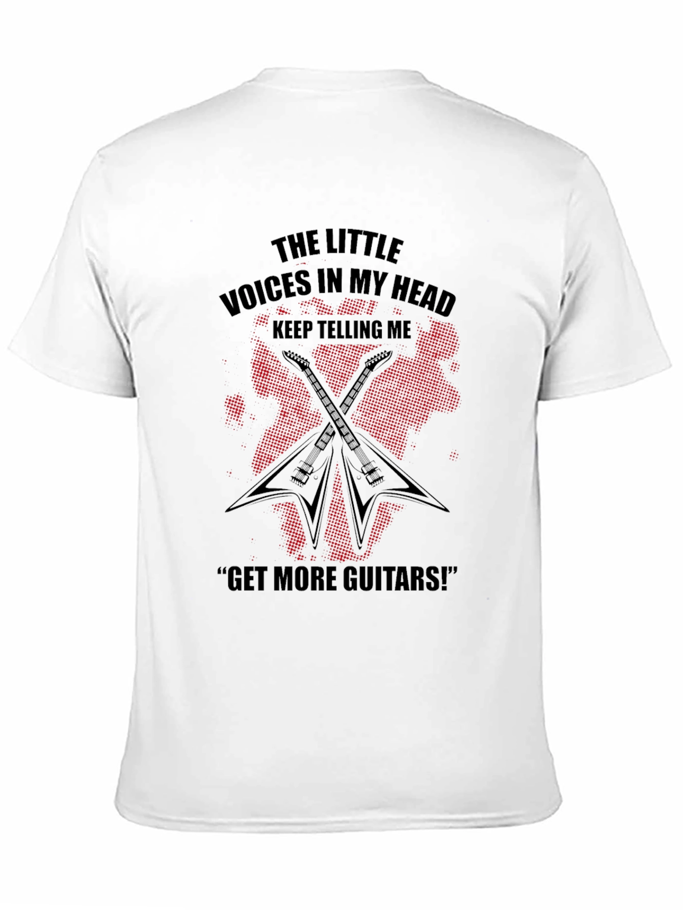 Guitarist T-Shirt: Little Voices Get More Guitars!