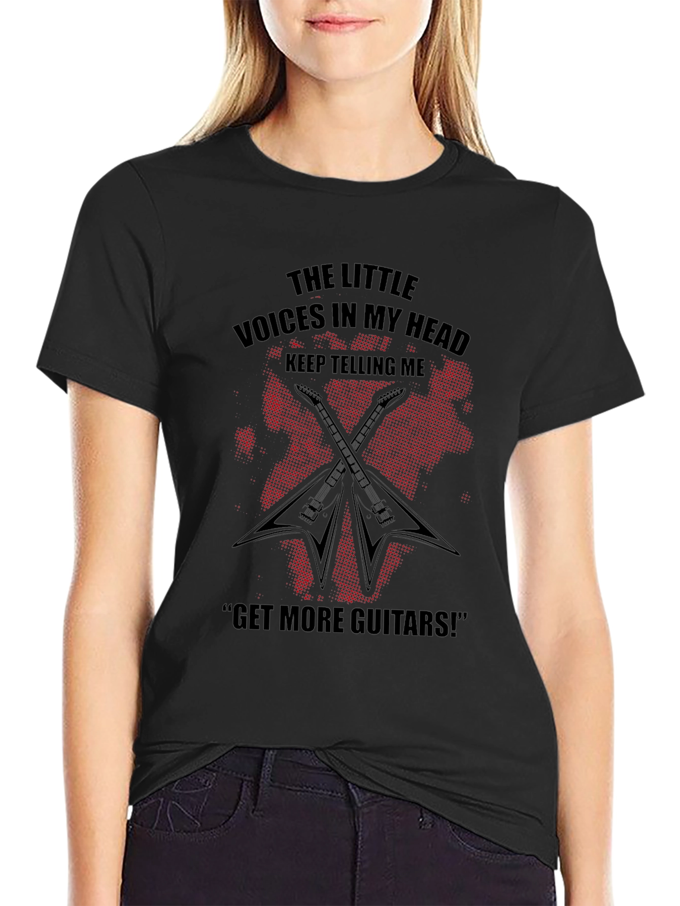 Guitarist T-Shirt: Little Voices Get More Guitars!