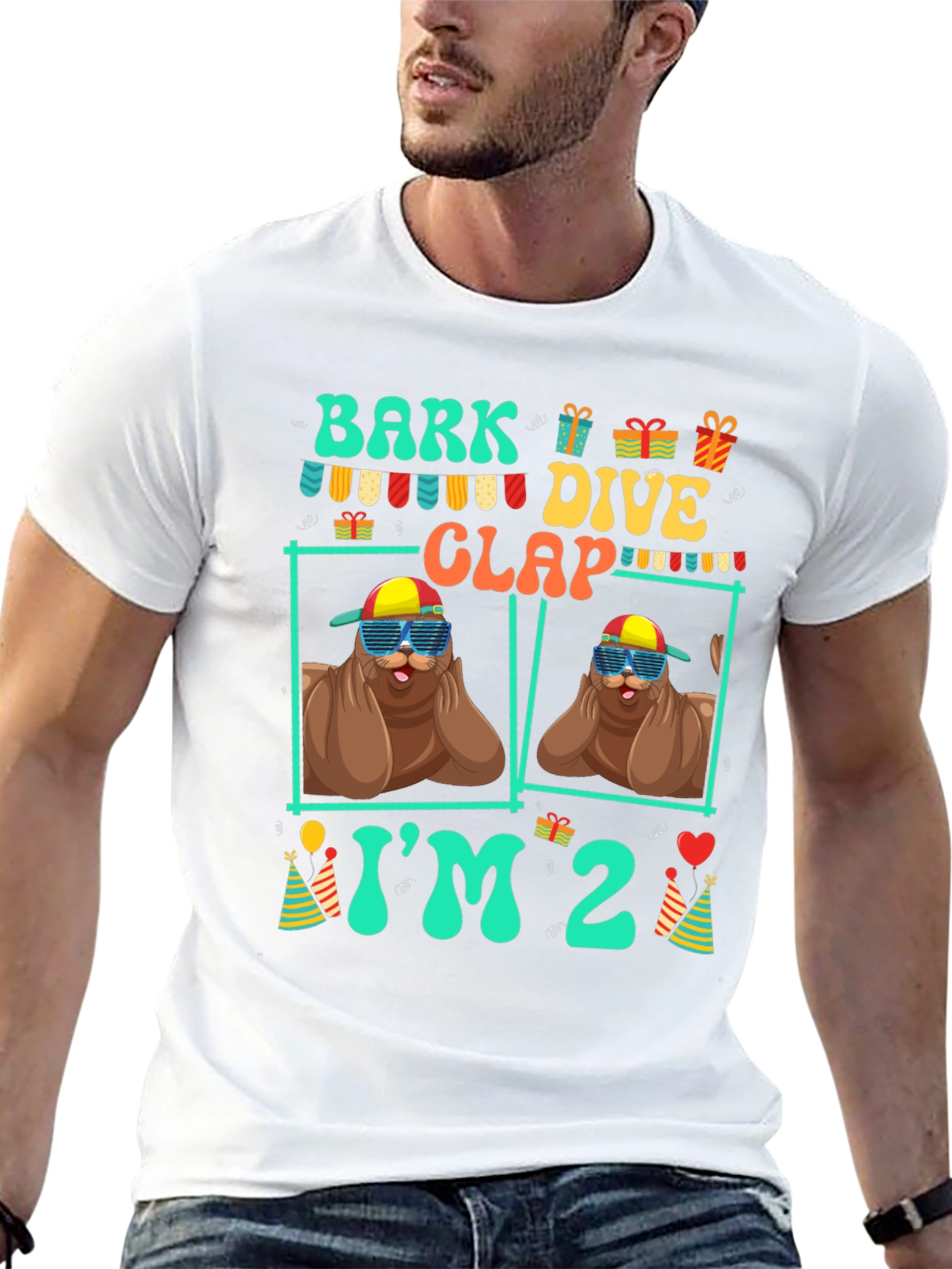 Bark Dive Clap Im 2 T-Shirt