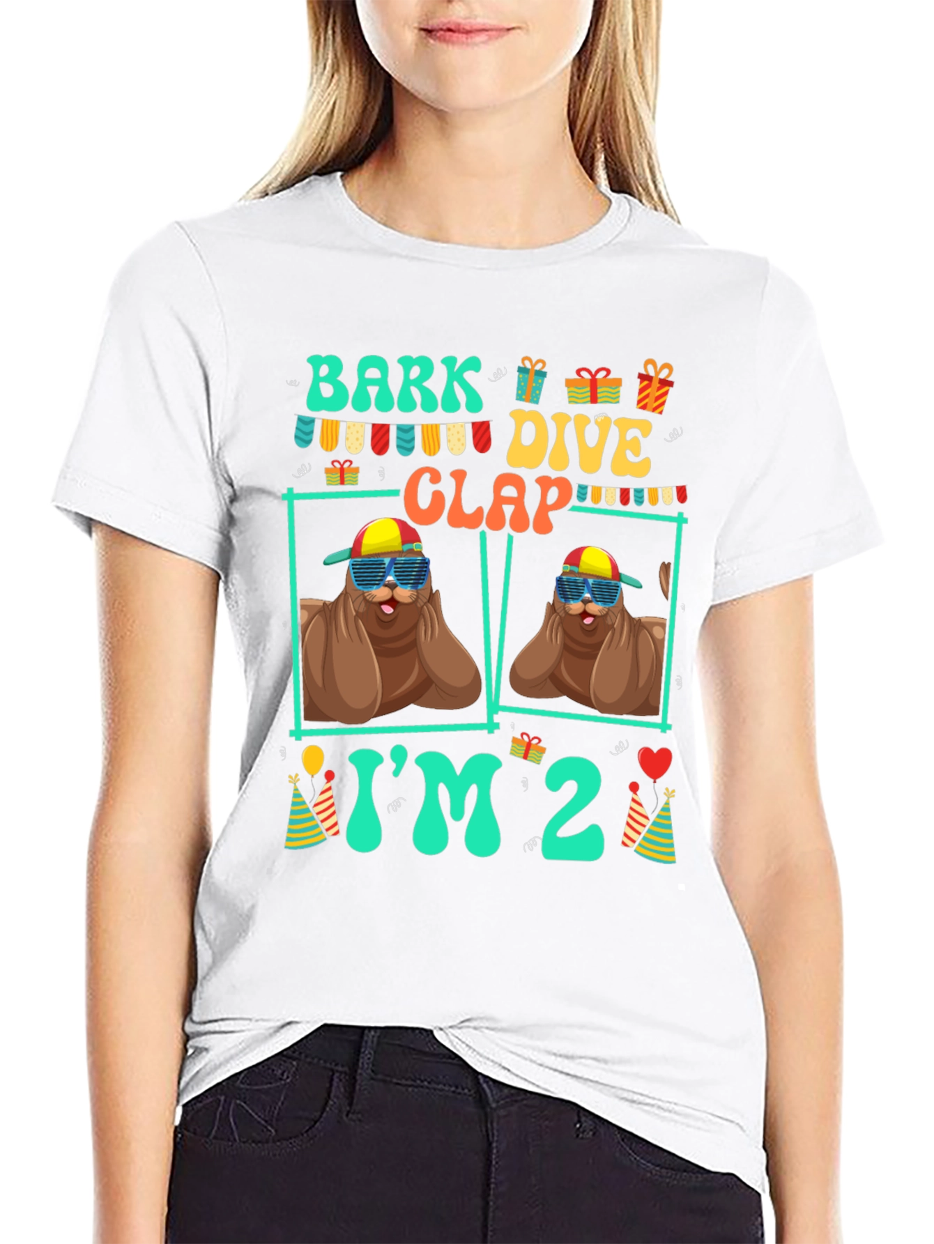 Bark Dive Clap Im 2 T-Shirt
