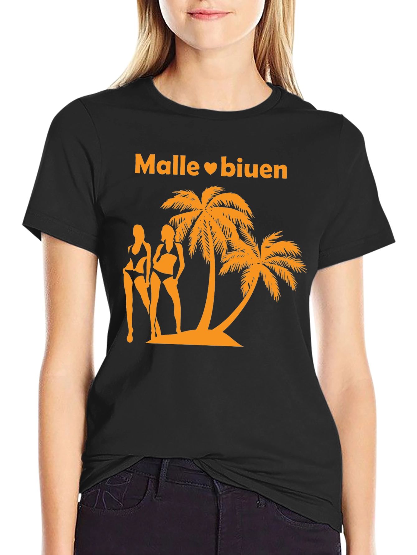 Malle Biuen Palm Tree Graphic Tee