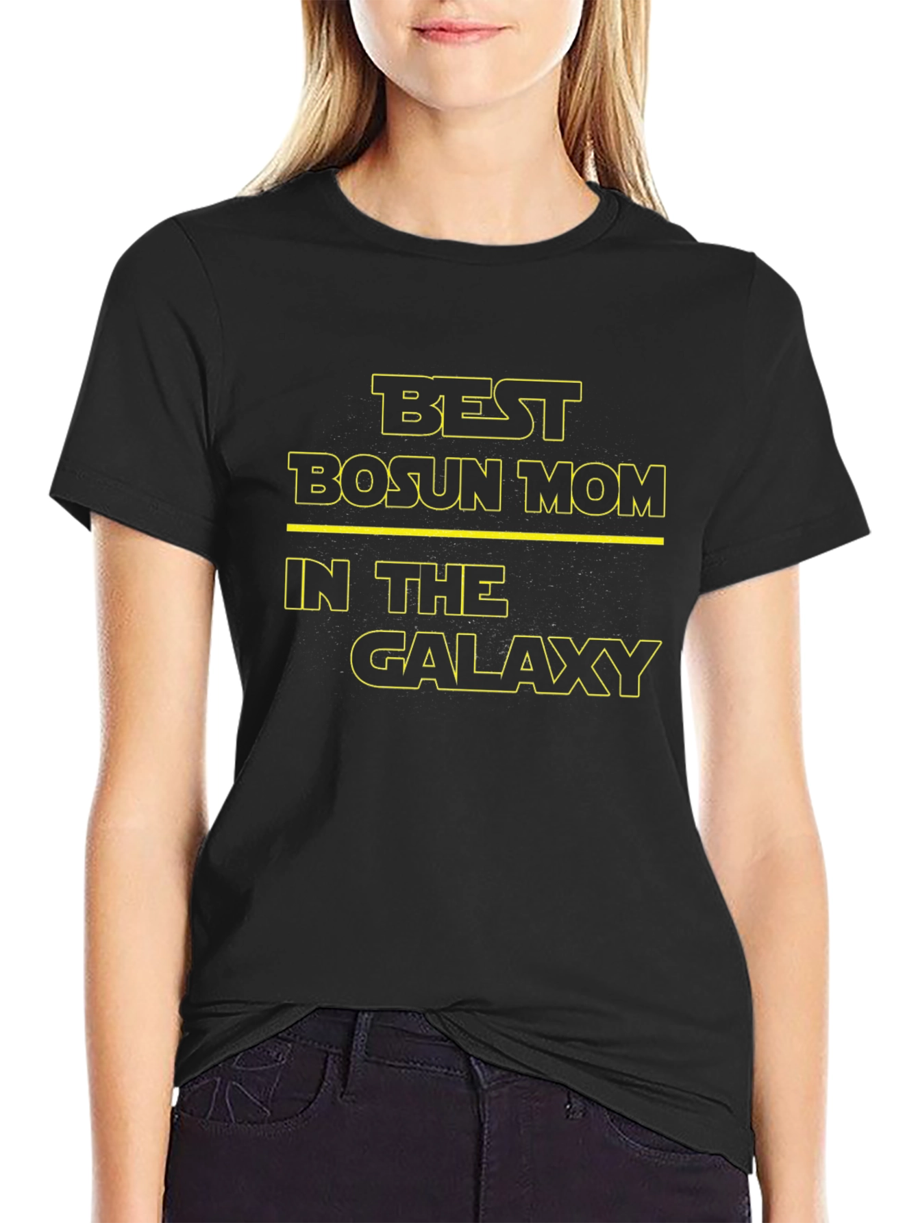 Best Bosun Mom Galaxy T-Shirt