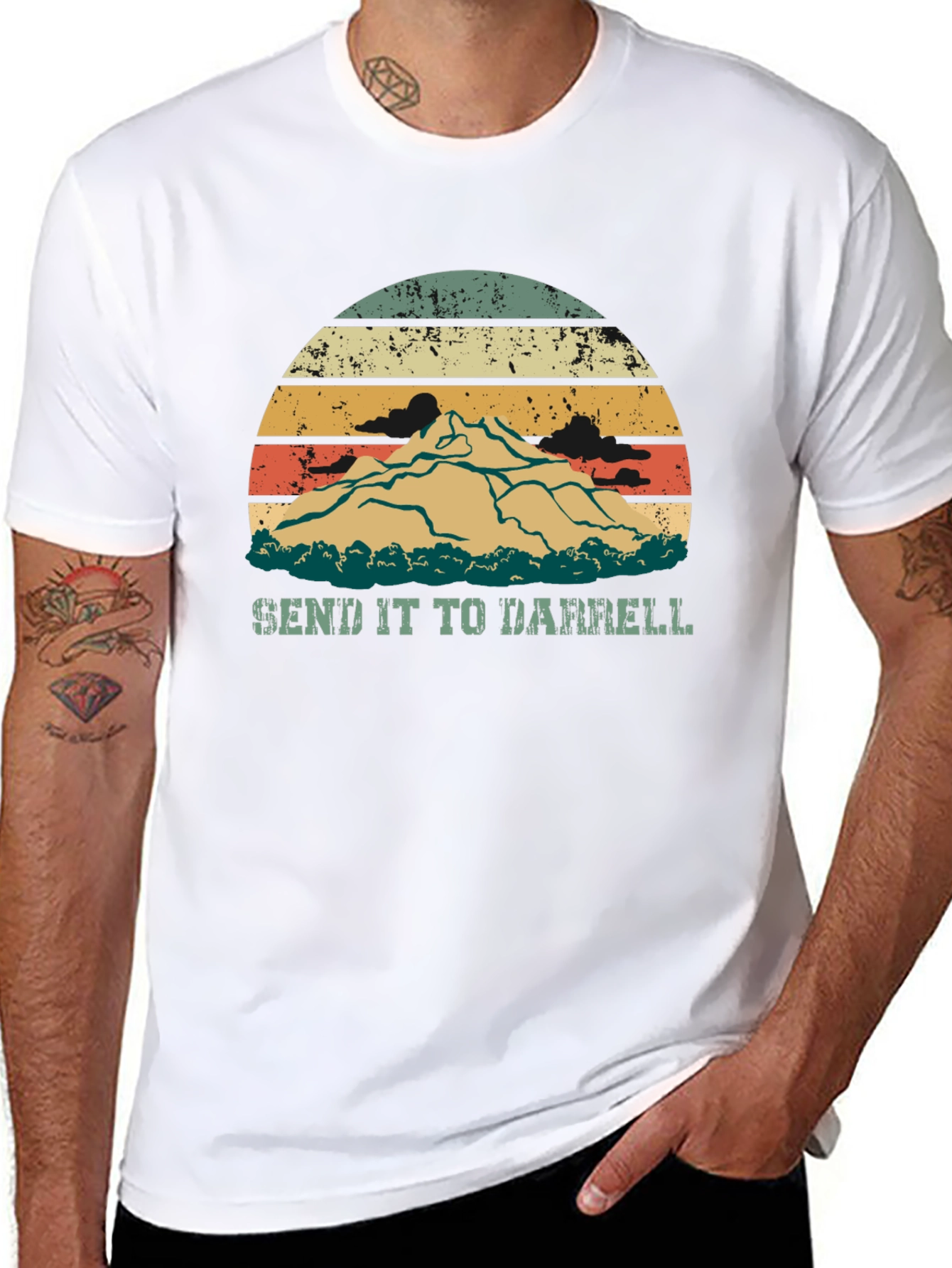 Send It To Darrell Mountain T-Shirt