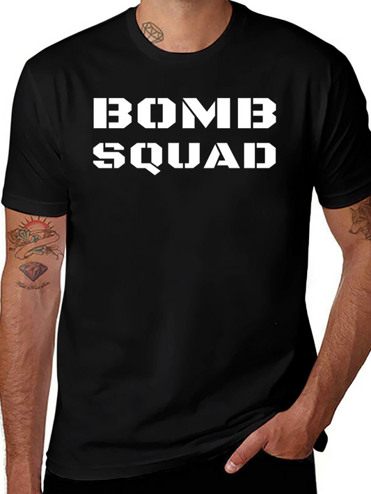 Bomb Squad Graphic Tee - Military Style