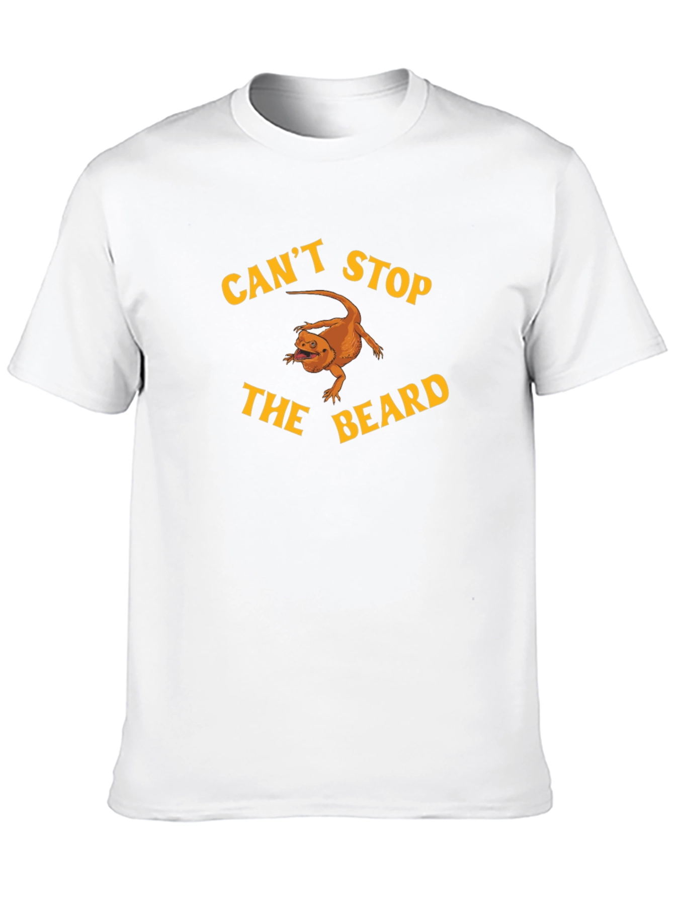 Cant Stop the Beard T-Shirt Bearded Dragon Lover Tee