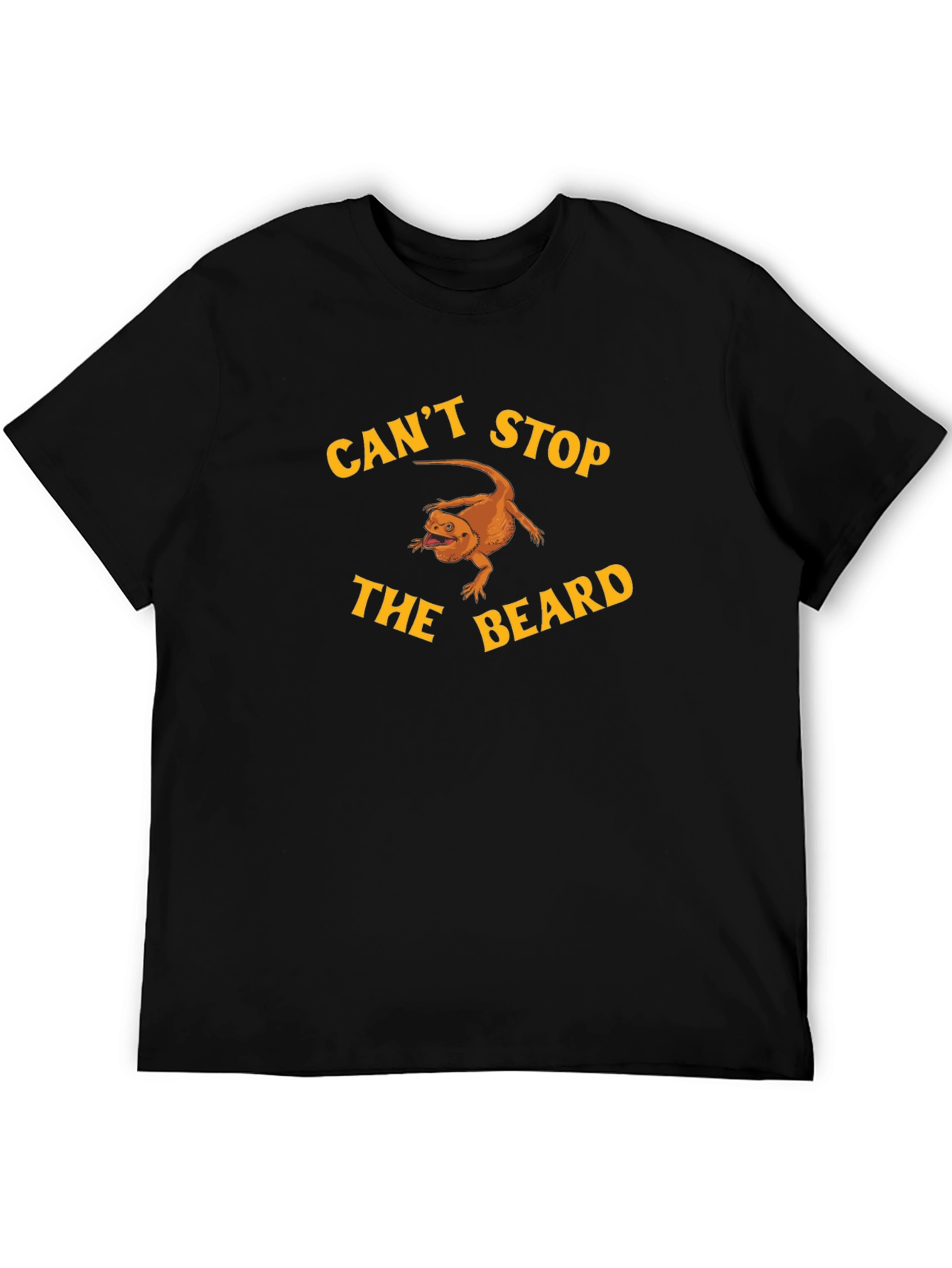 Cant Stop the Beard T-Shirt Bearded Dragon Lover Tee