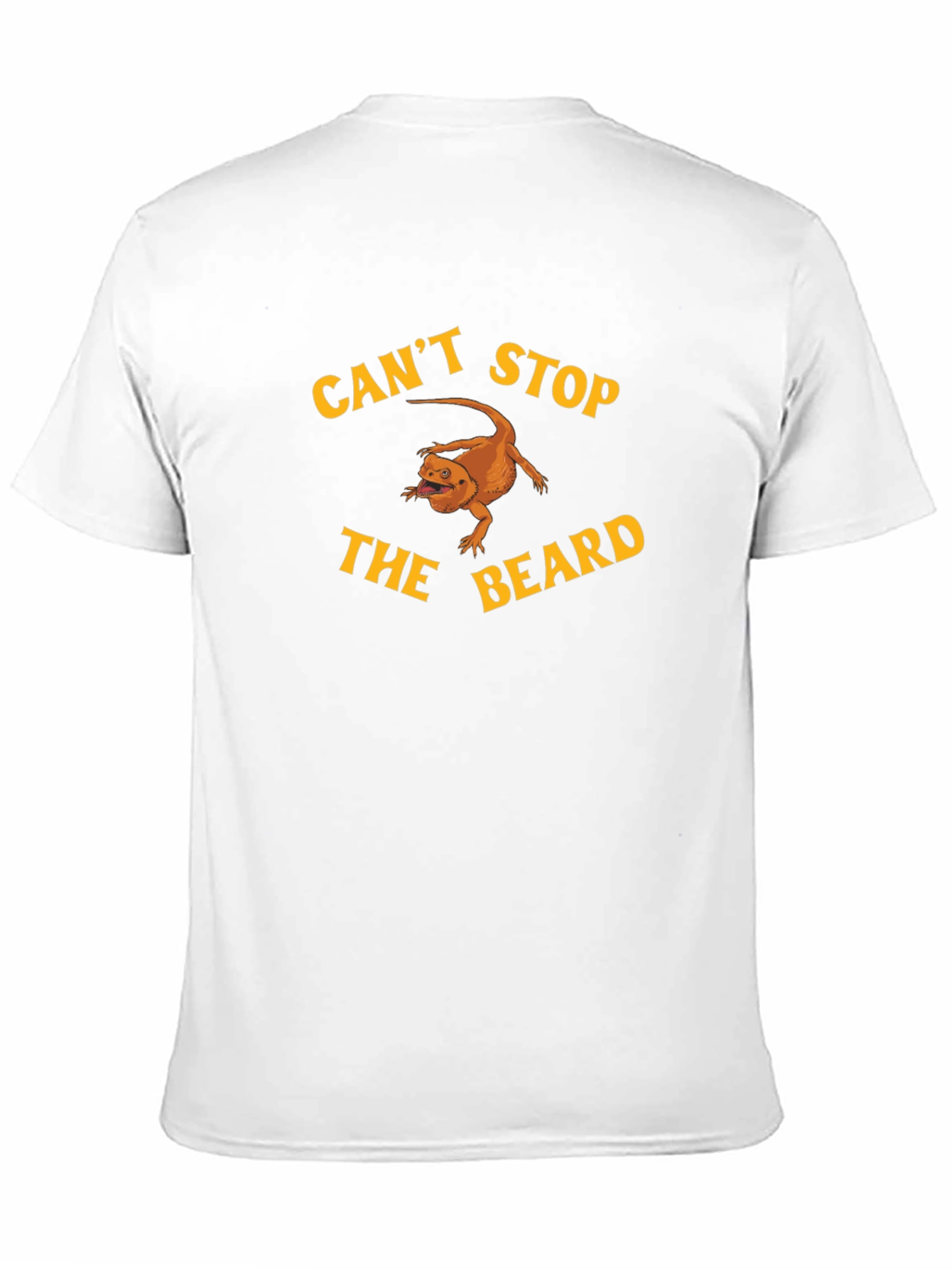 Cant Stop the Beard T-Shirt Bearded Dragon Lover Tee