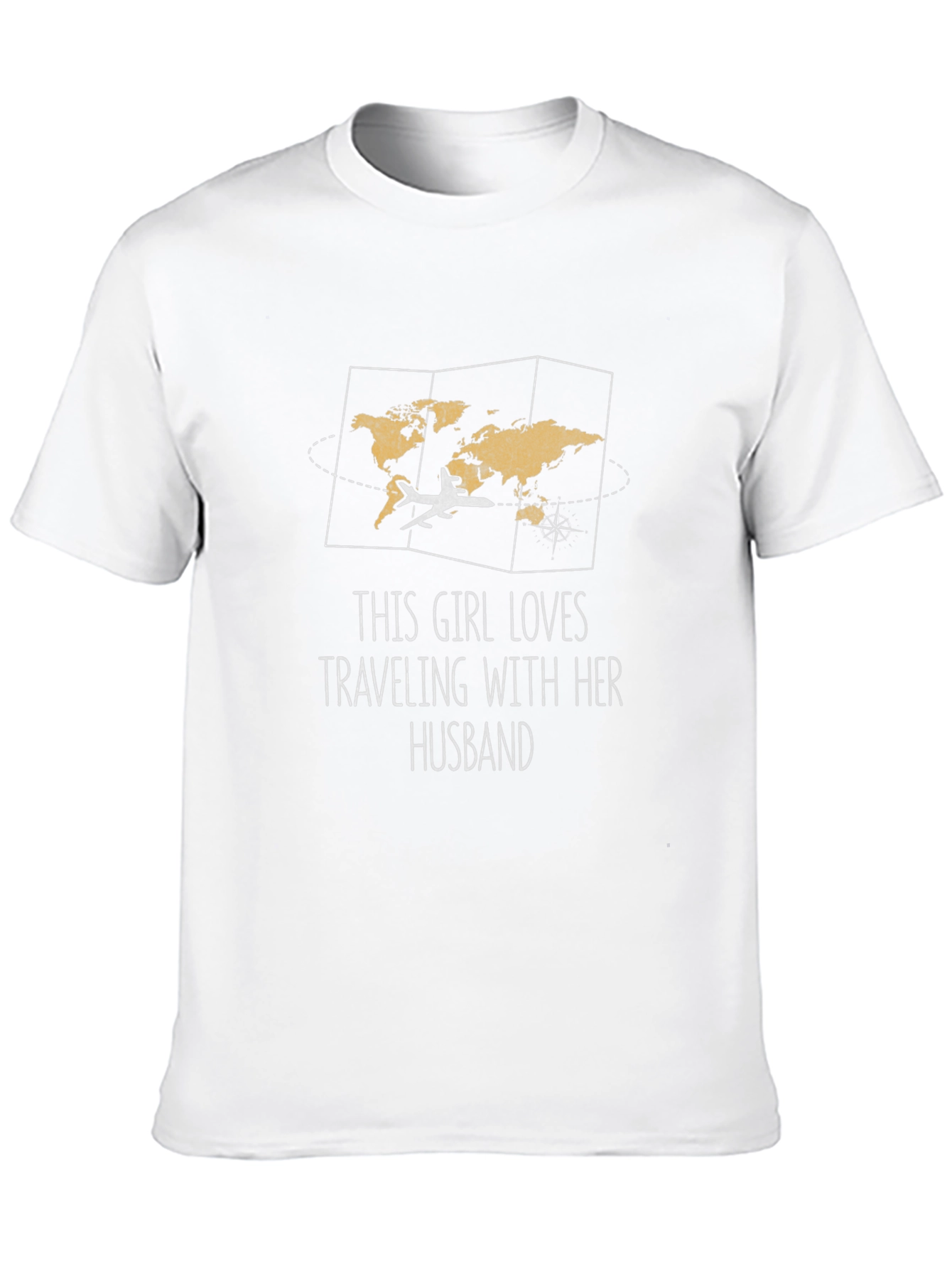Travel Lovers Tee: Wife & Husband Adventures