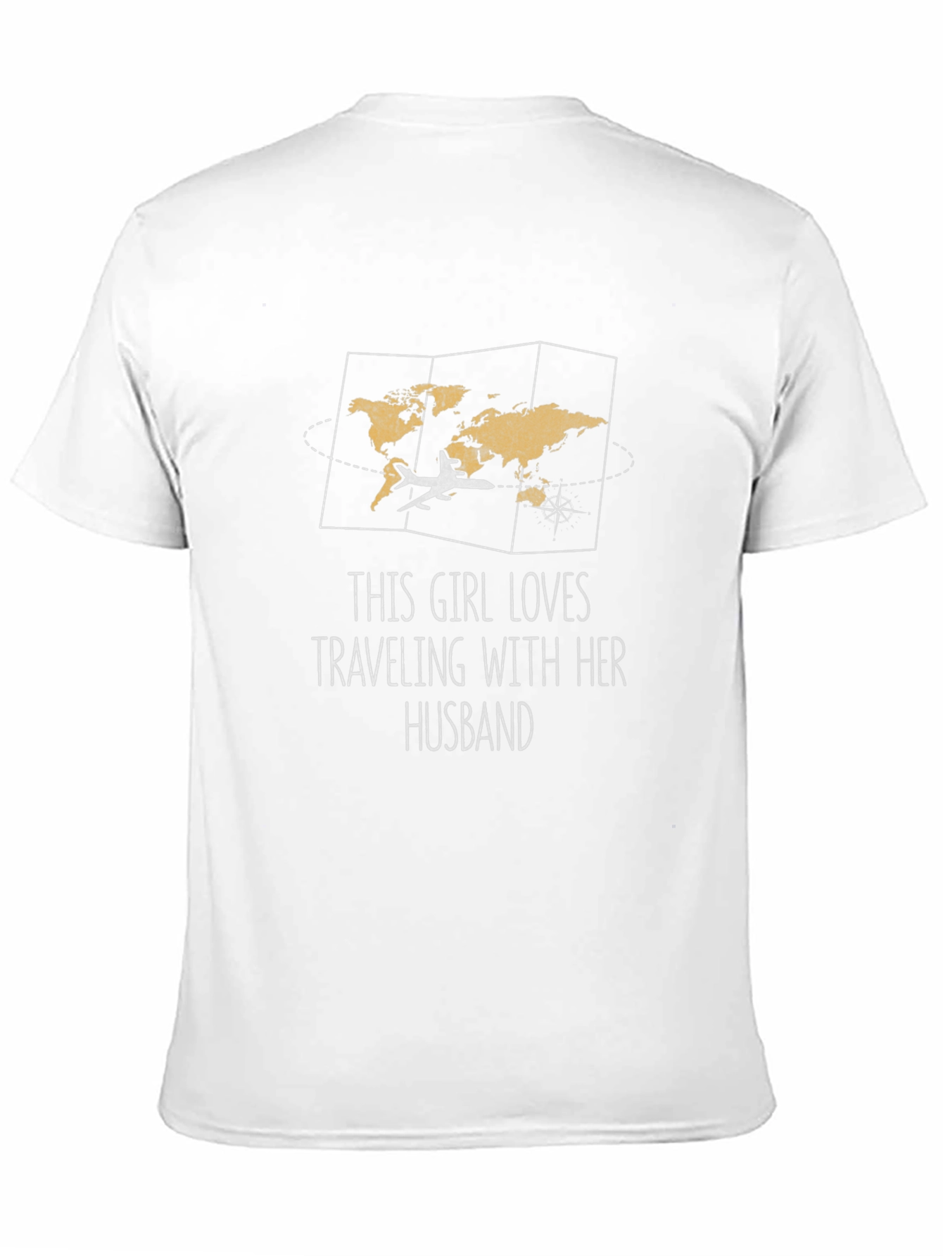 Travel Lovers Tee: Wife & Husband Adventures