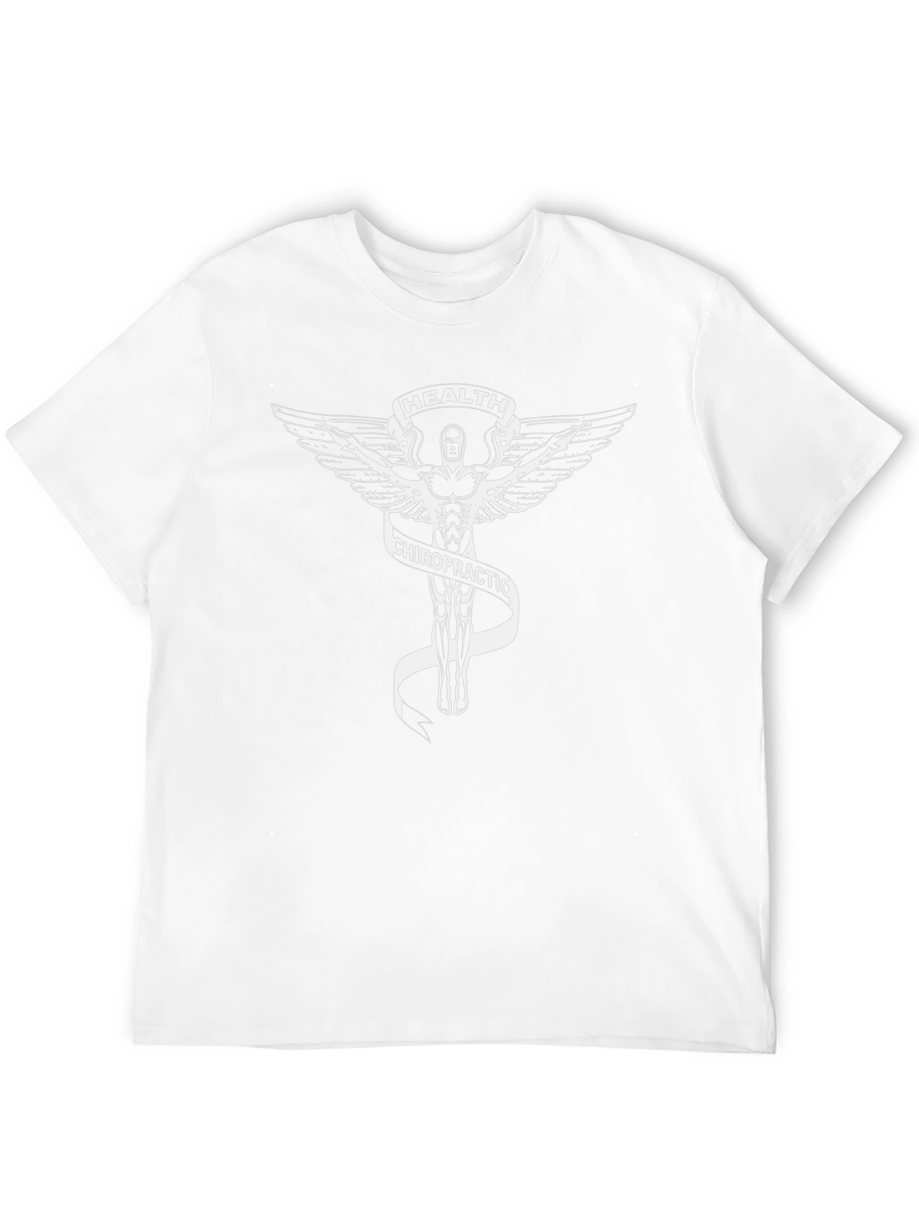 Chiropractic Health Symbol Graphic T-Shirt