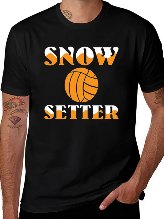 Snow Setter Volleyball Graphic Tee
