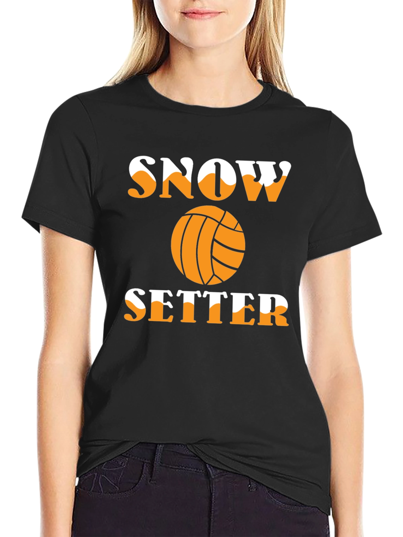 Snow Setter Volleyball Graphic Tee