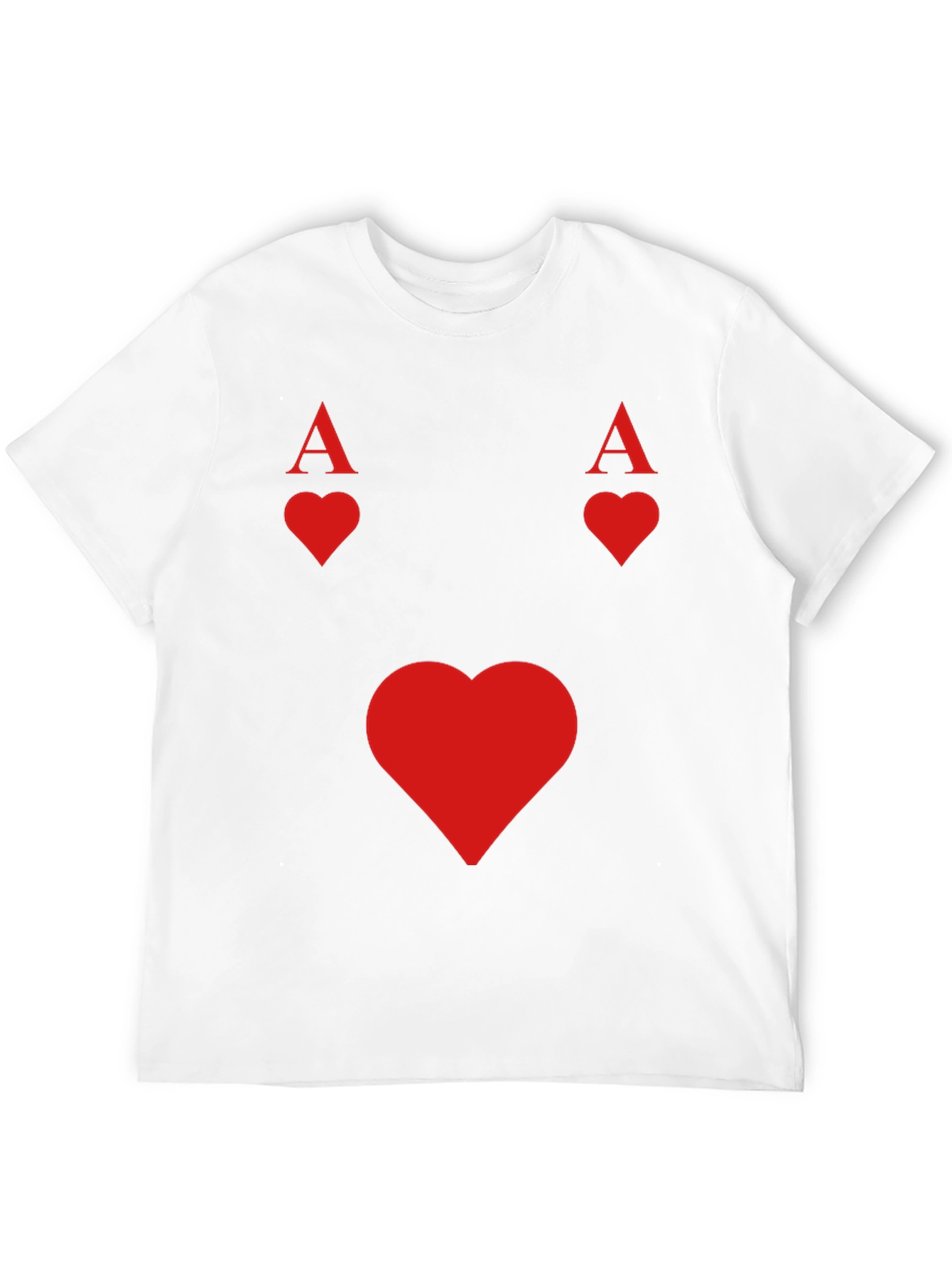Ace of Hearts Black T-Shirt