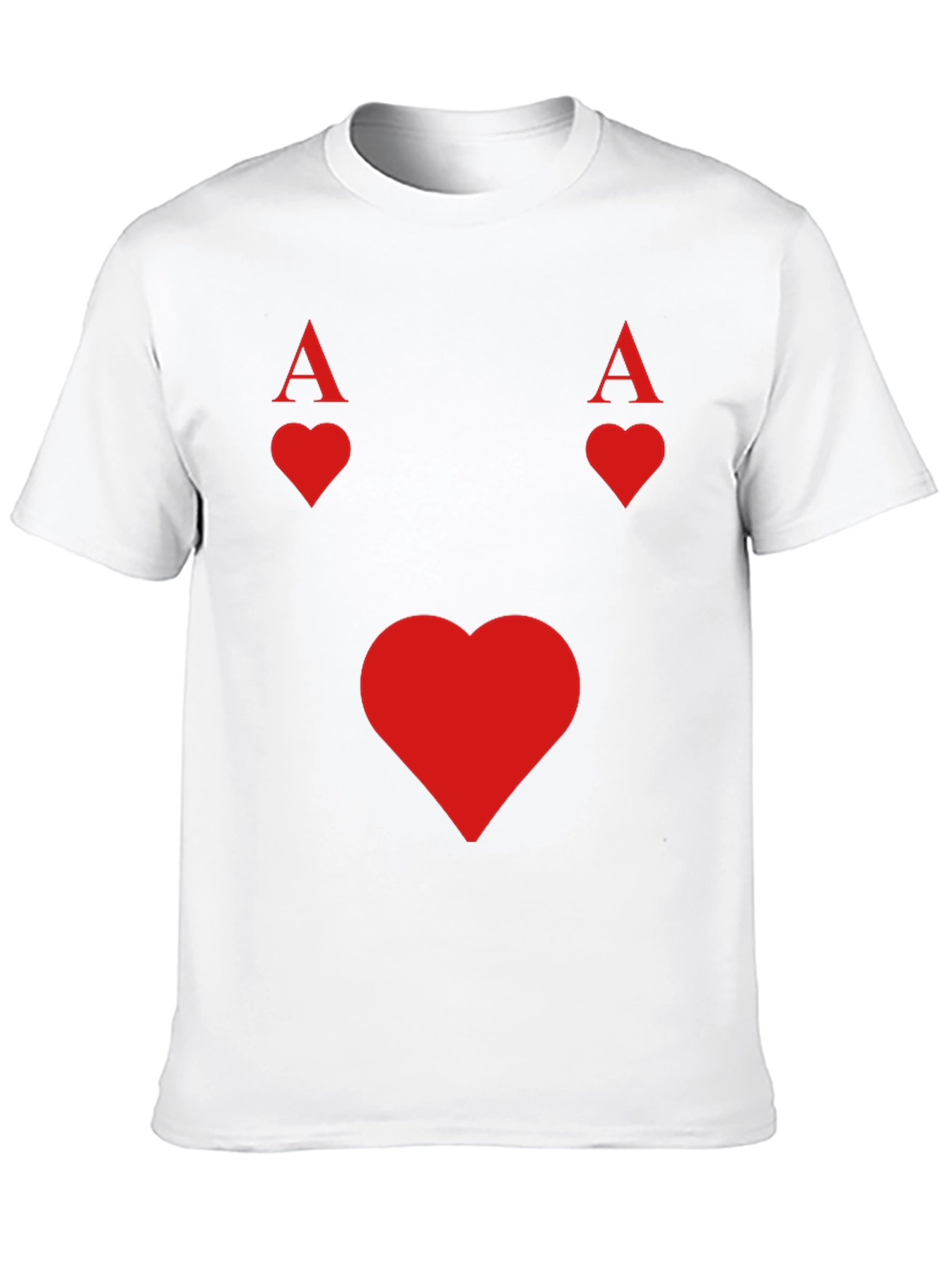 Ace of Hearts Black T-Shirt