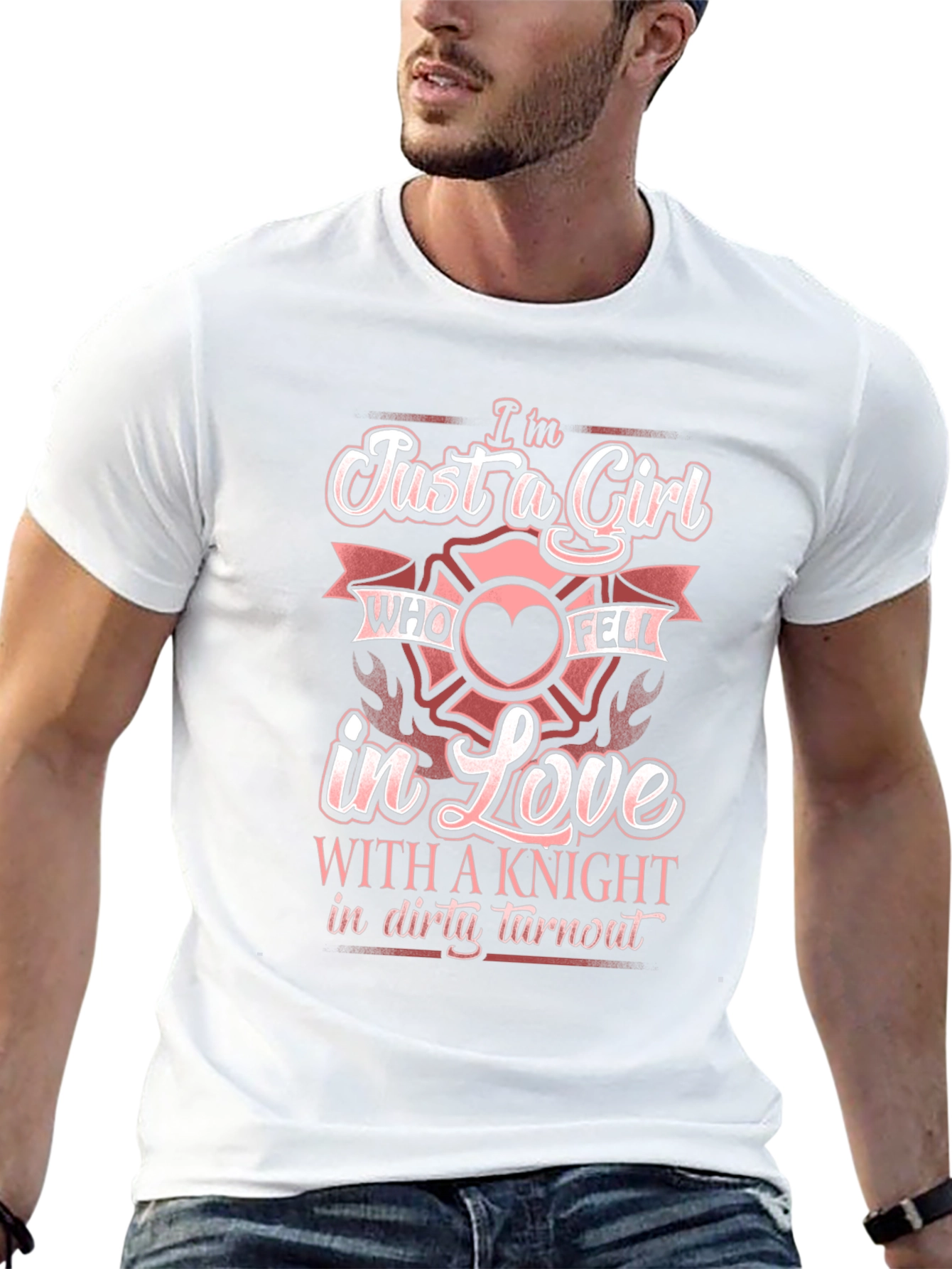 Firefighters Girl T-Shirt - Knight in Dirty Turnout