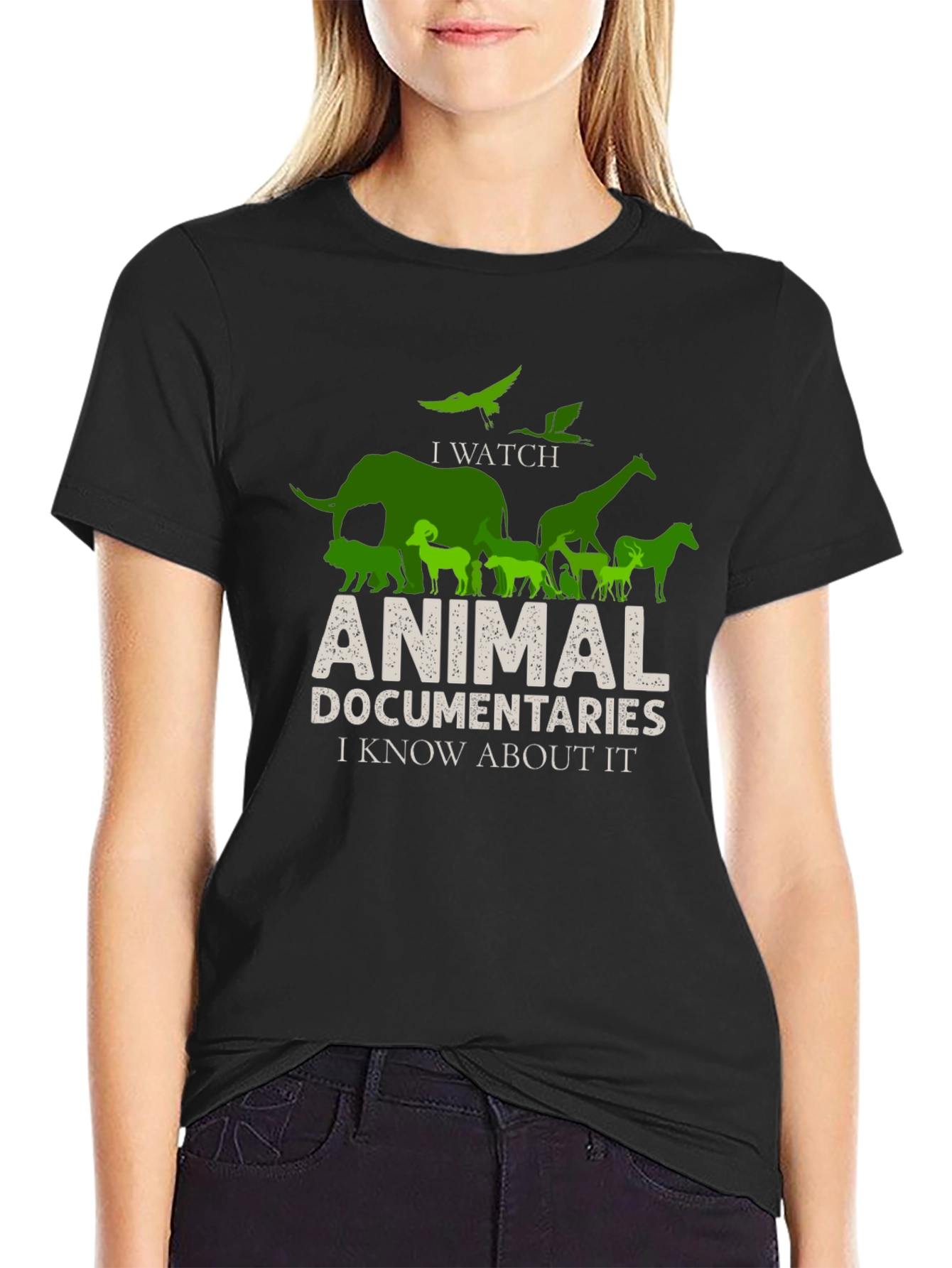 Animal Documentaries T-Shirt: I Know About It!