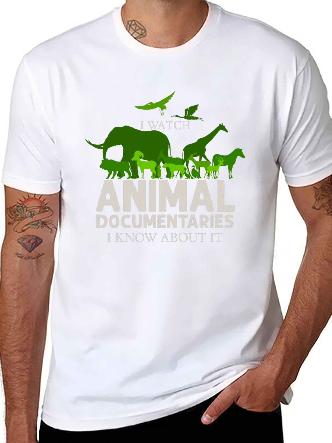 Animal Documentaries T-Shirt: I Know About It!