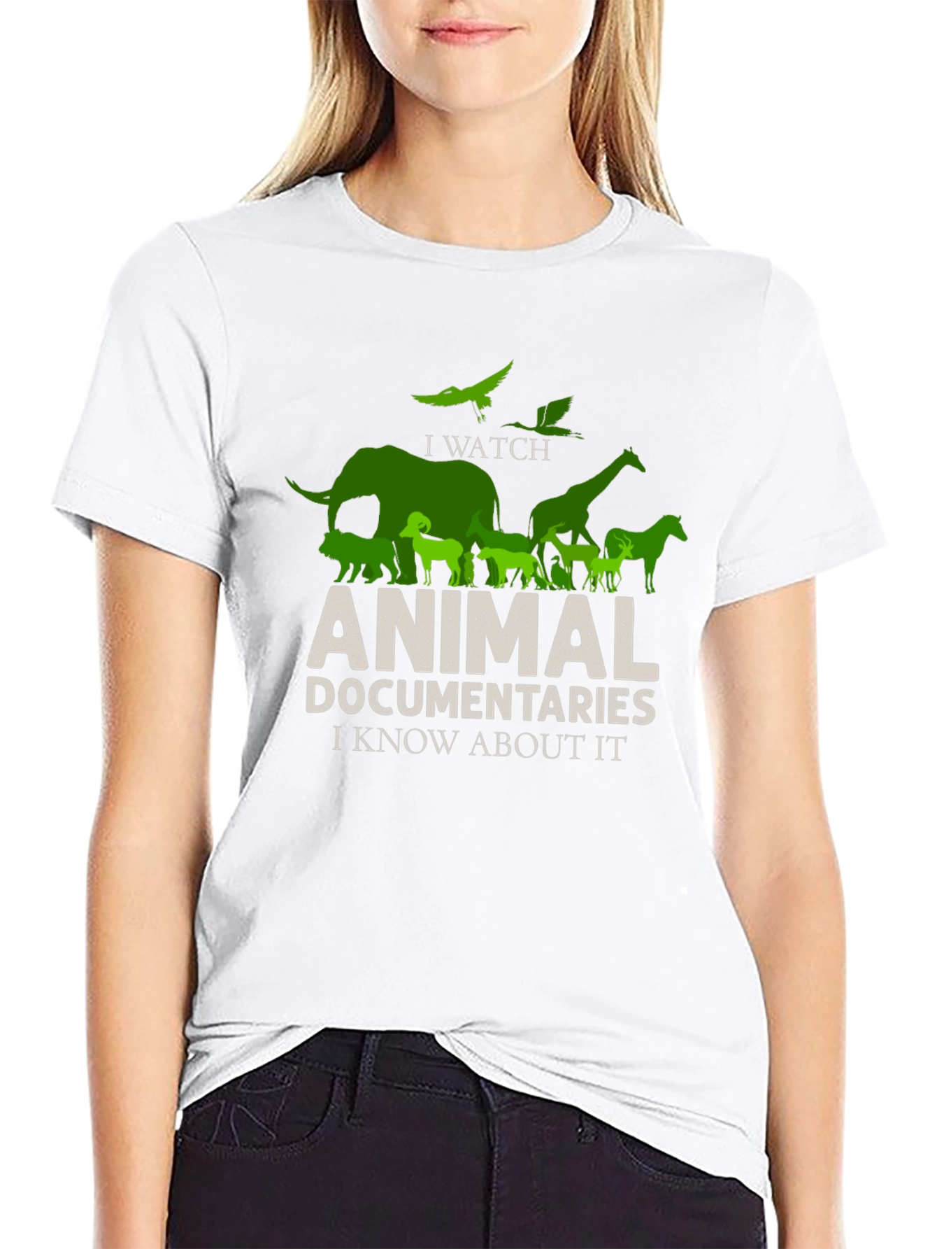 Animal Documentaries T-Shirt: I Know About It!