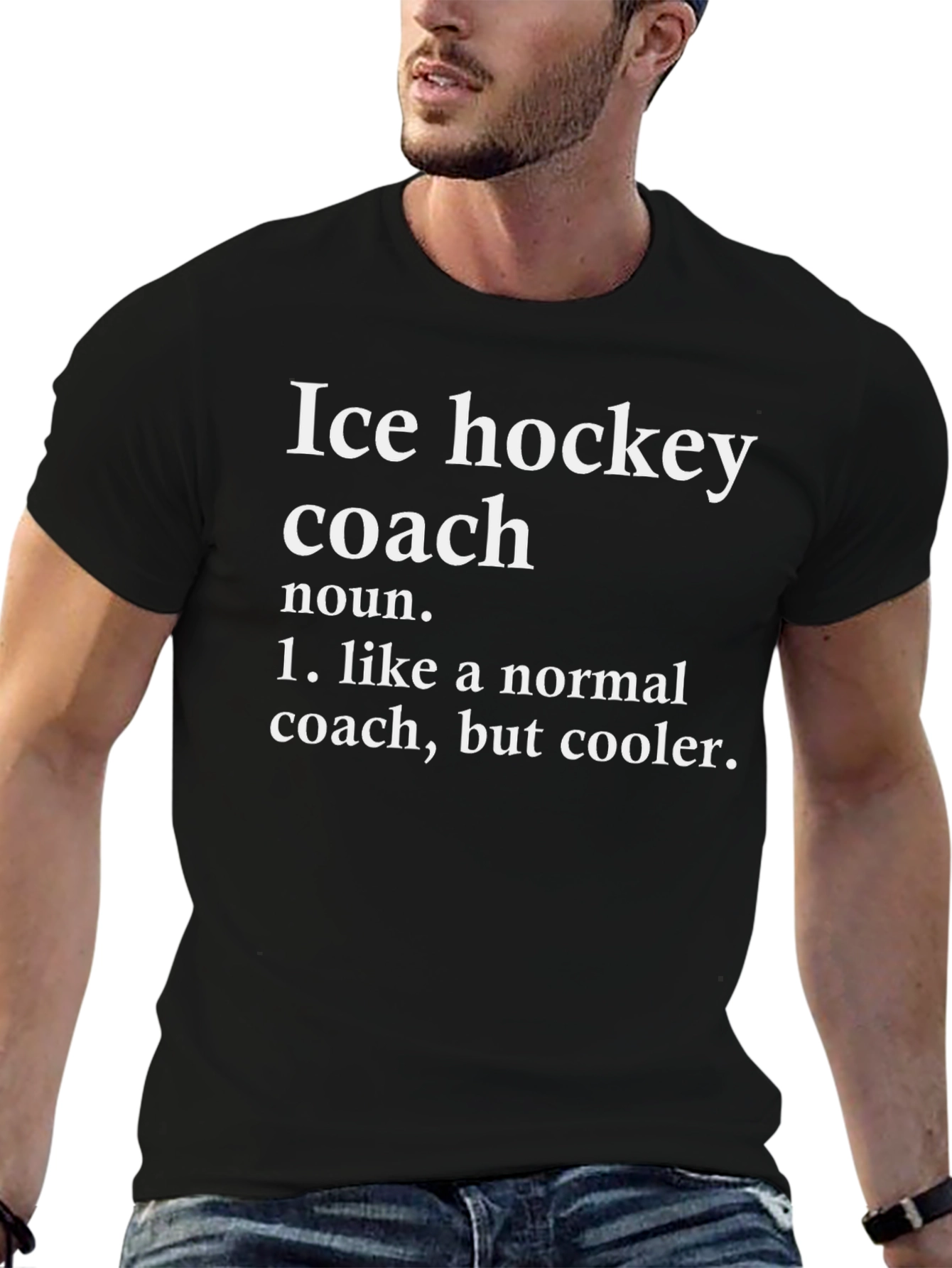 Ice Hockey Coach Definition T-Shirt