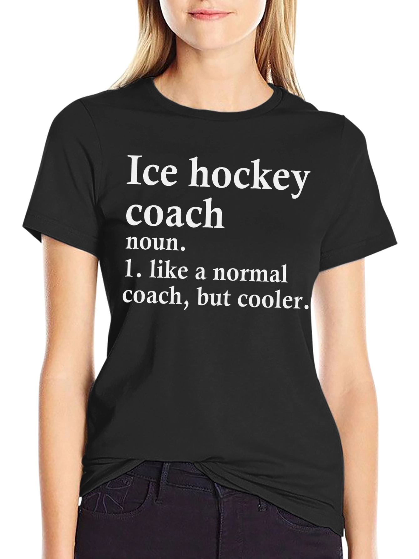 Ice Hockey Coach Definition T-Shirt