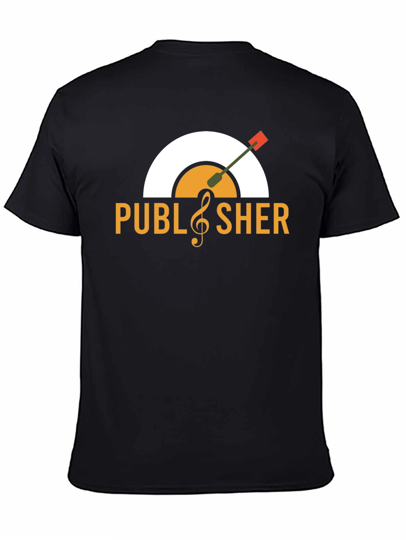 Publisher Vinyl Record Graphic T-Shirt