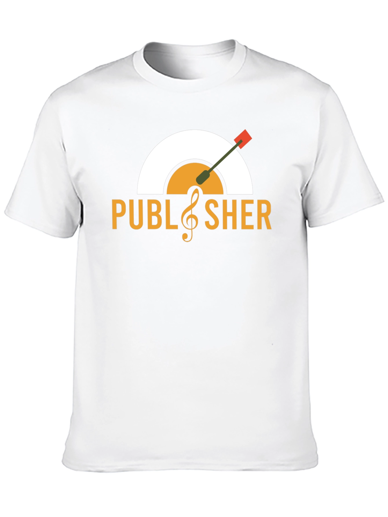 Publisher Vinyl Record Graphic T-Shirt