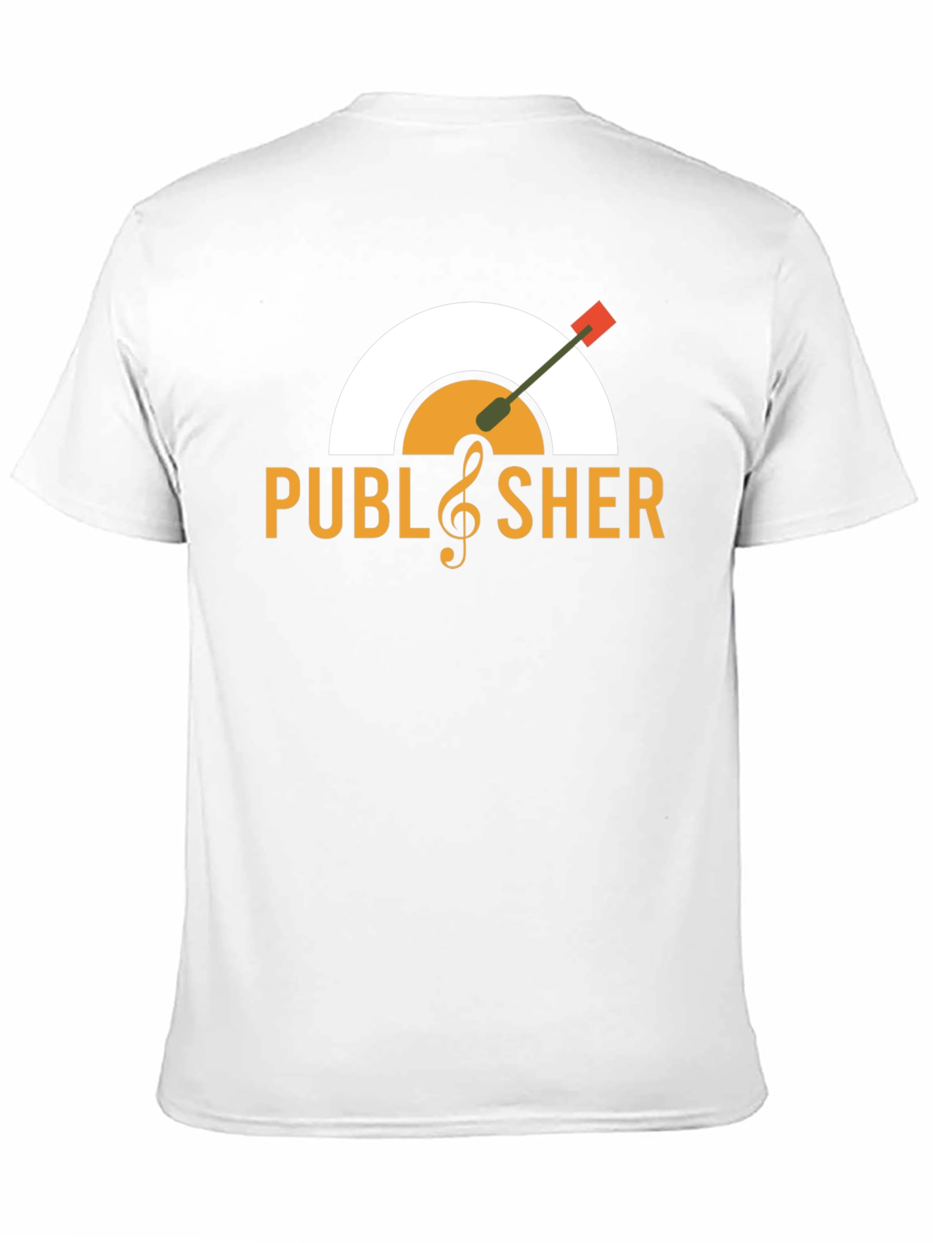 Publisher Vinyl Record Graphic T-Shirt