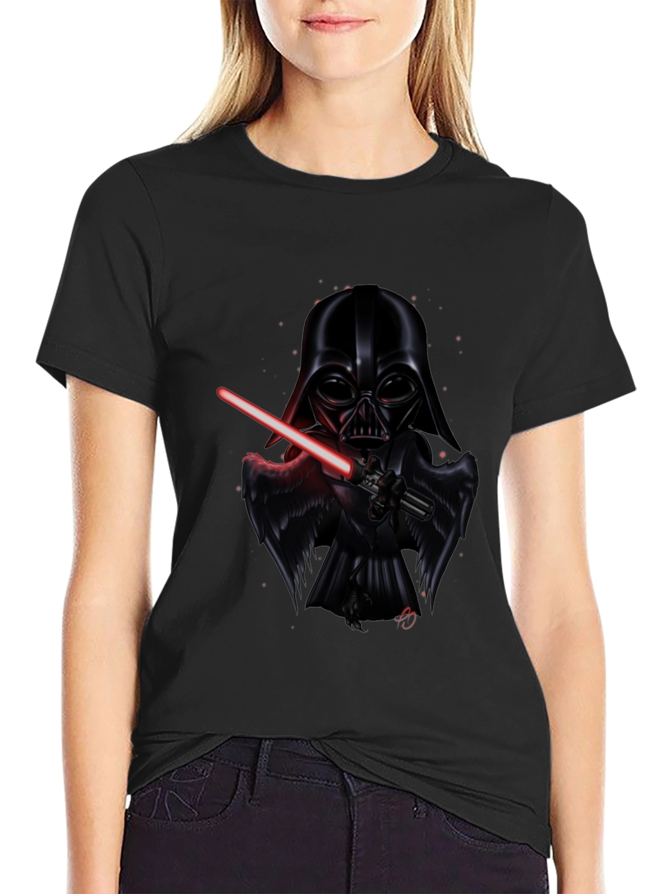 Darth Vader Graphic T-Shirt - Black