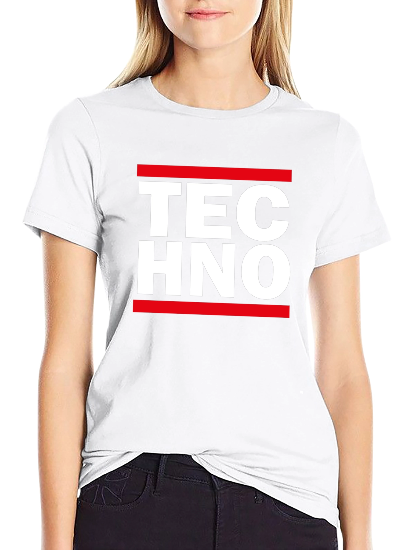Techno T-Shirt - Bold Graphic Tee