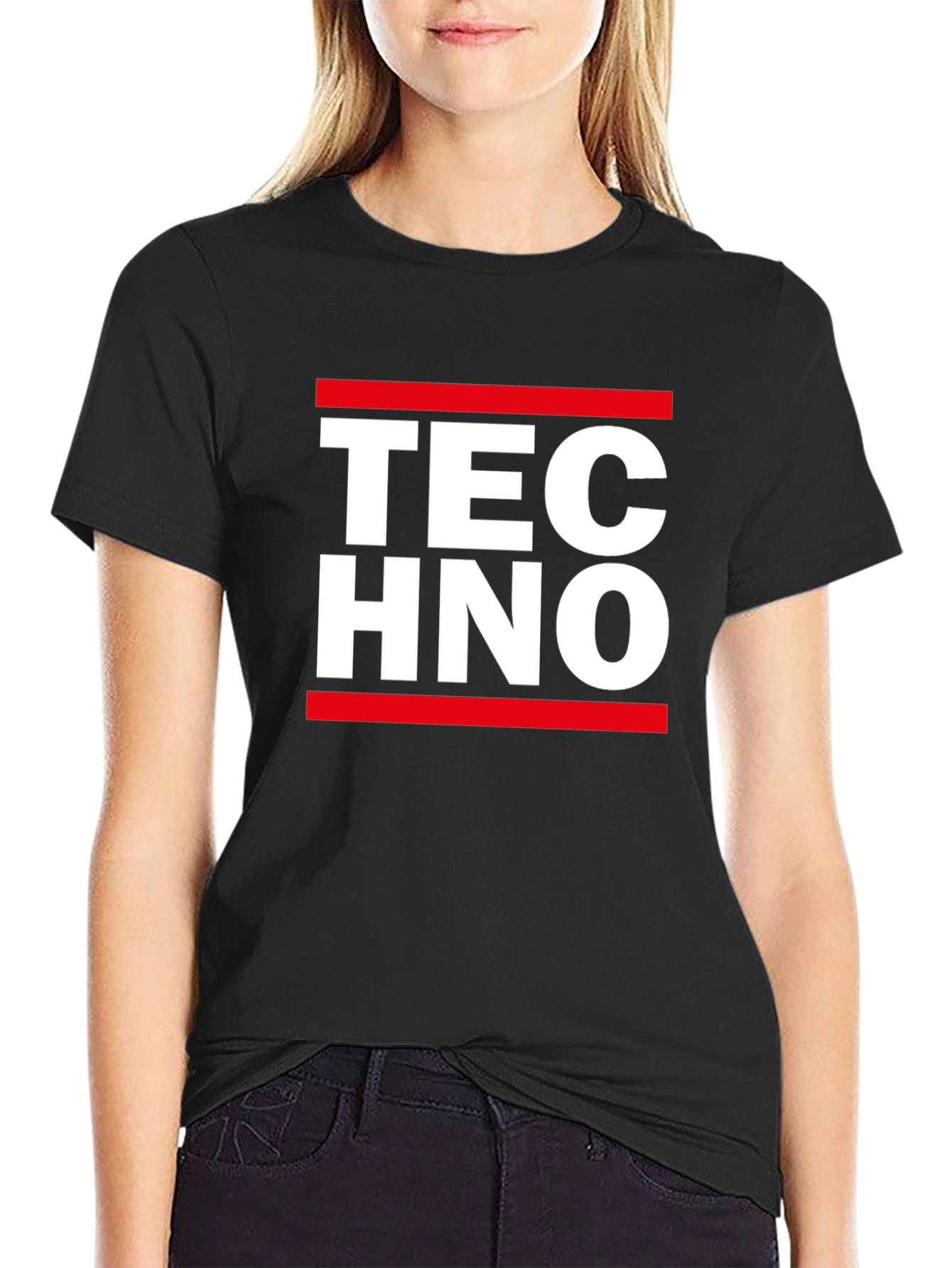 Techno T-Shirt - Bold Graphic Tee