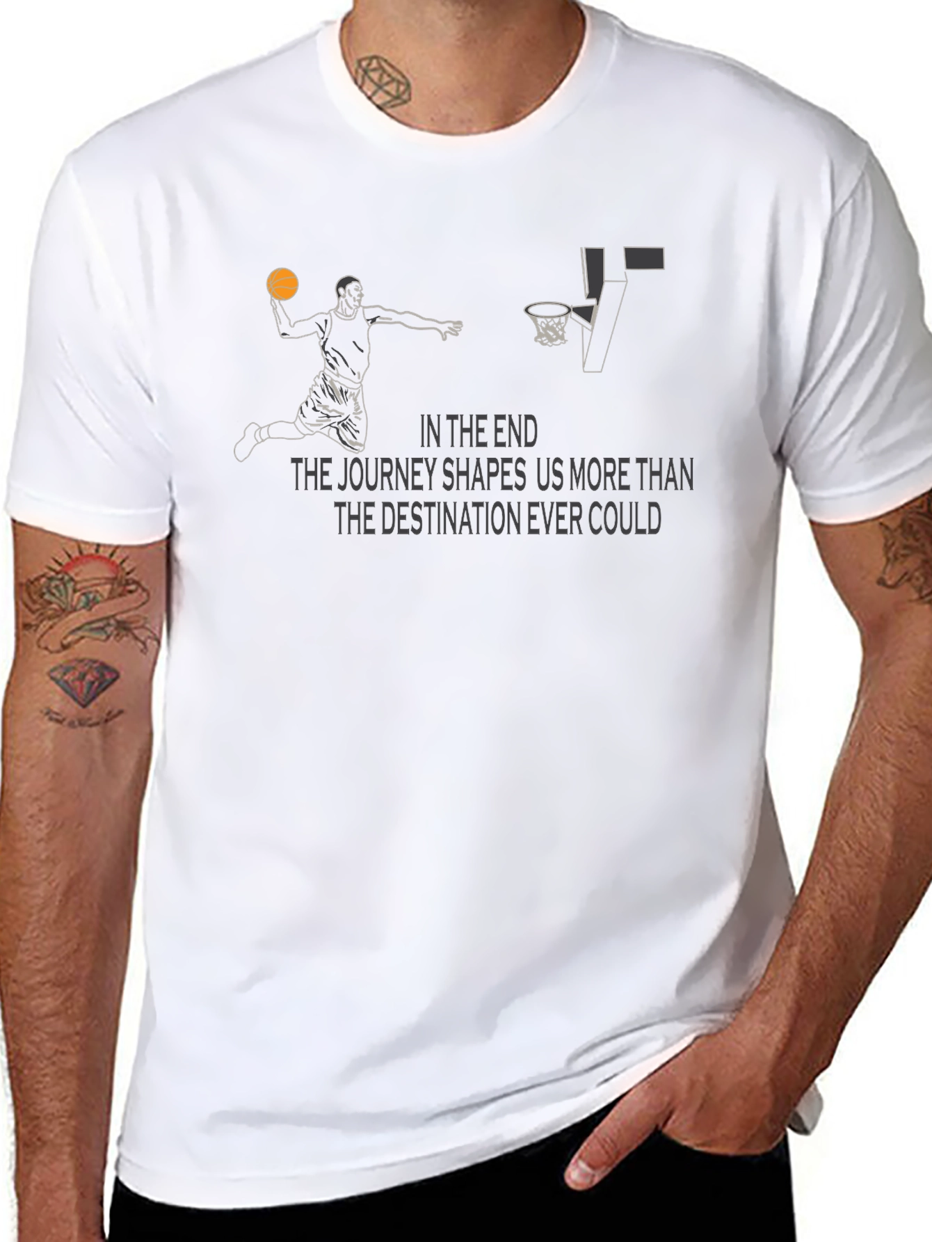 Basketball Journey Graphic Tee