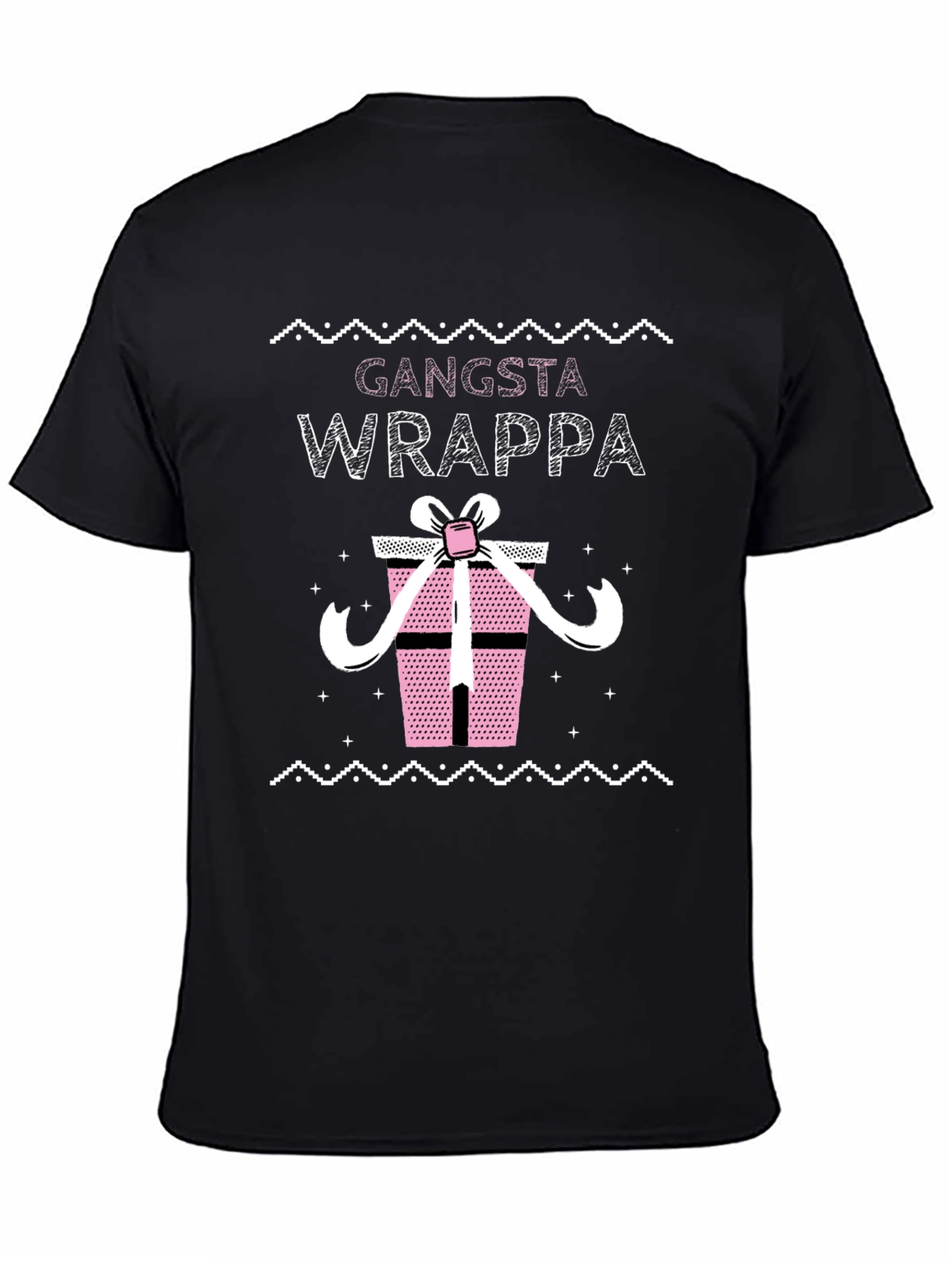 Gangsta Wrappa Christmas T-Shirt Funny Xmas Present