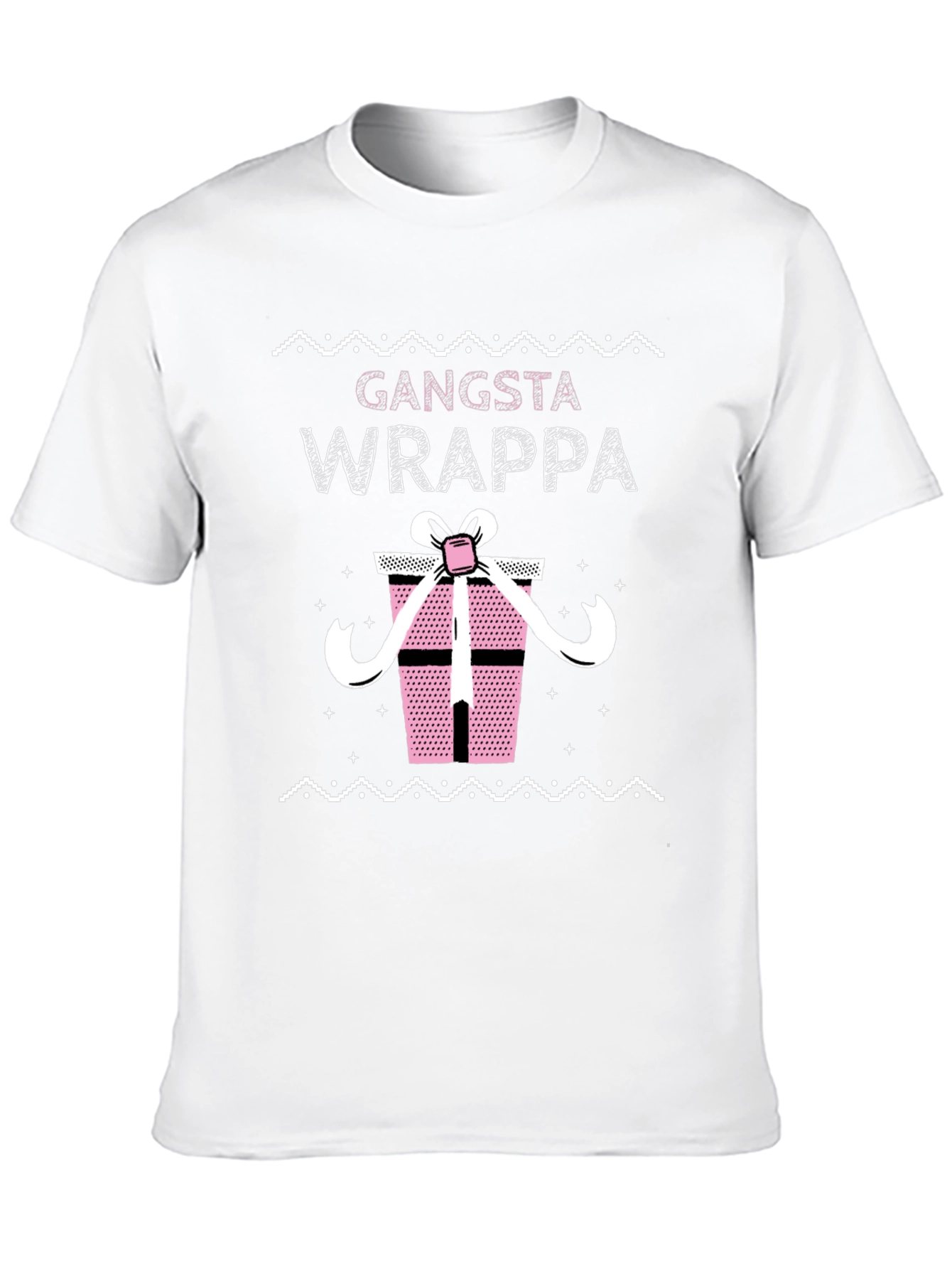 Gangsta Wrappa Christmas T-Shirt Funny Xmas Present